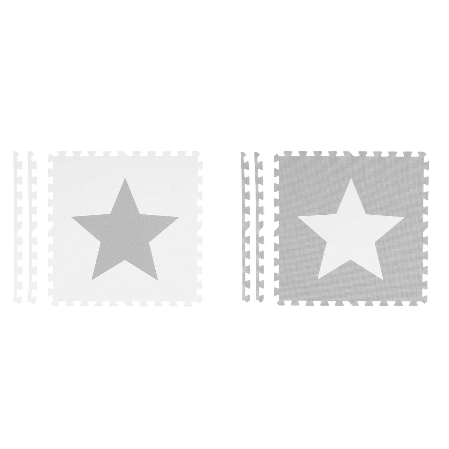 Suur vahtplastist puslematt, vahtplastist ruuduline, 180x180cm, 9 tk - tähed - Image 5