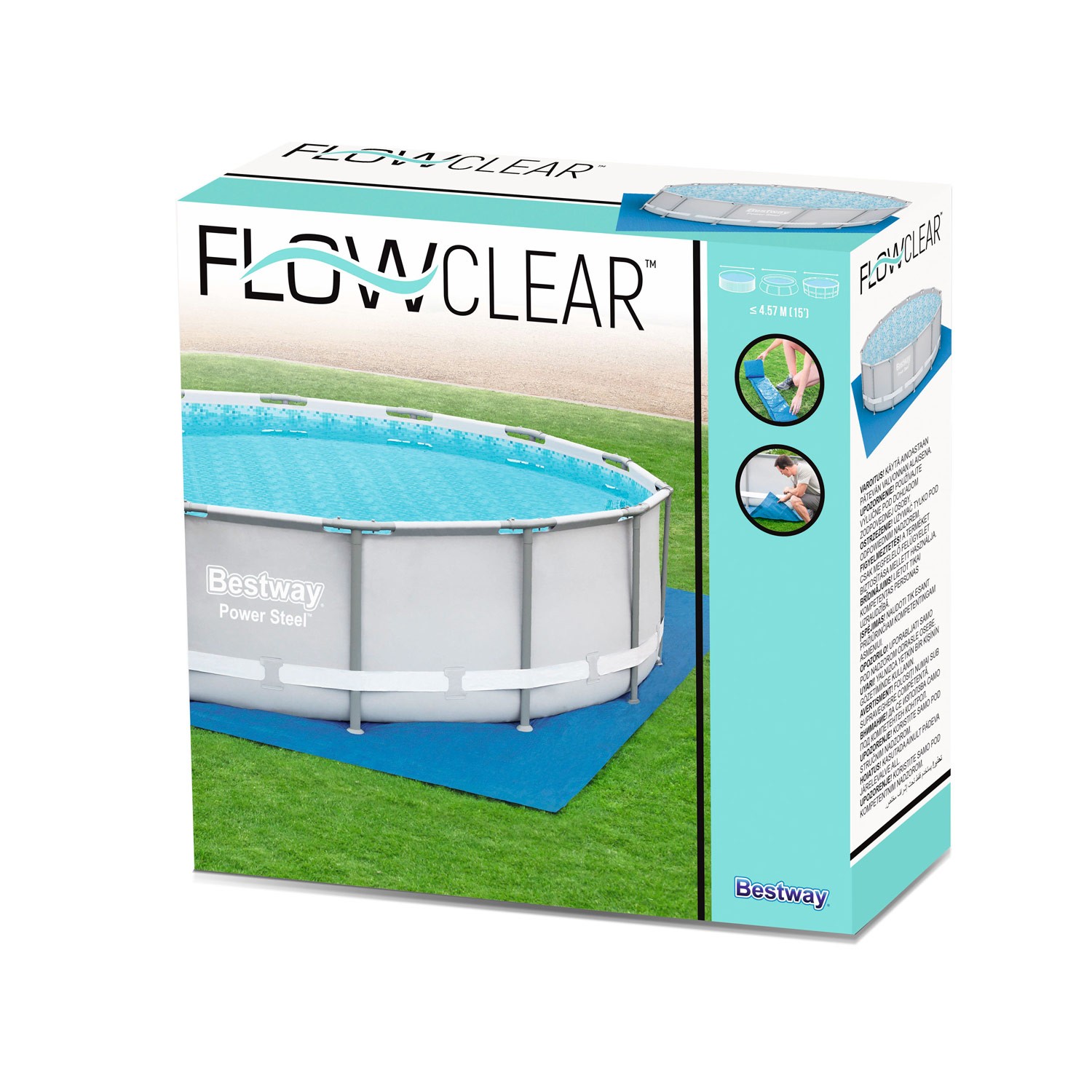 Mata podi alus – 488 x 488 cm Bestway 58003 - Image 6