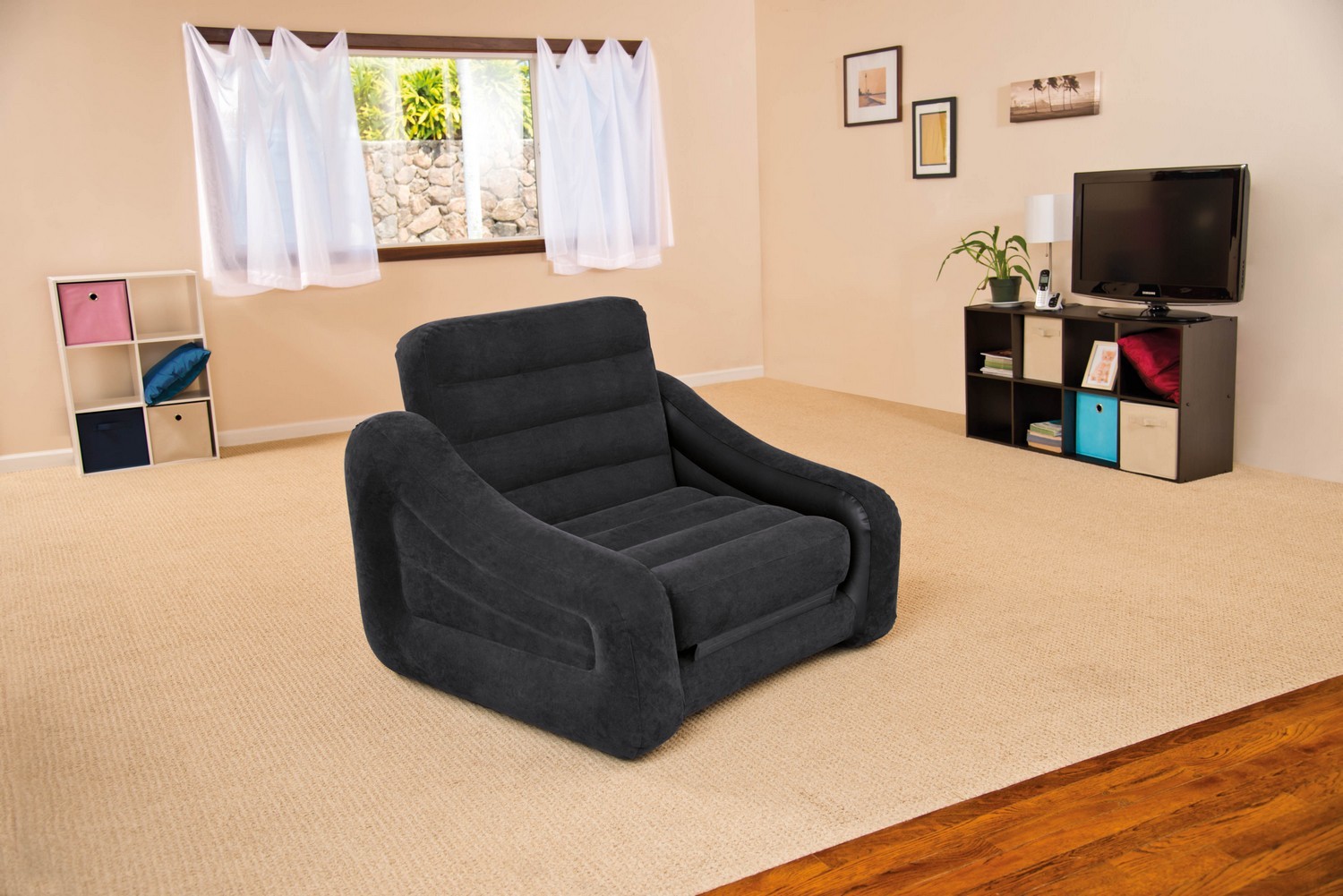 2-ühes madrats tugitooliga 109 x 218 x 66 cm INTEX 68565 - Image 3