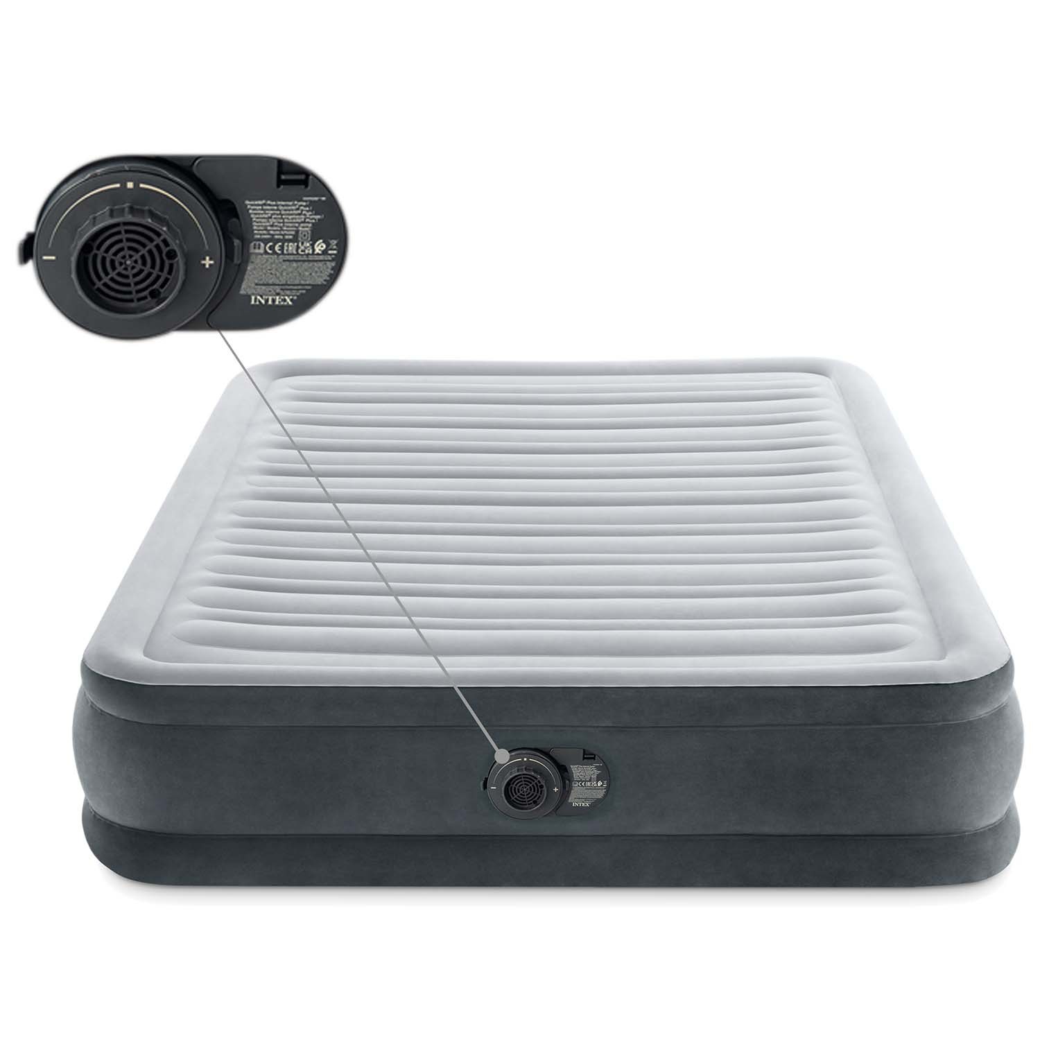 Täispuhutav madrats 191x137x33 cm sisseehitatud elektripumbaga INTEX 67768ND - Image 2