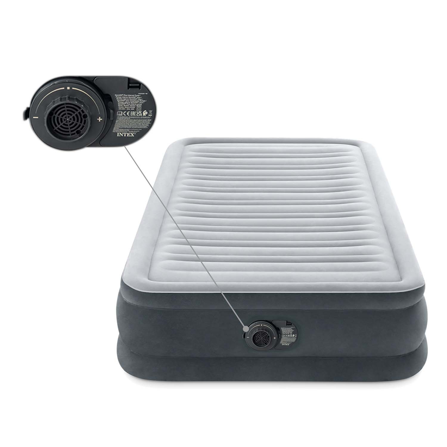 Täispuhutav madrats 191x99x33 cm sisseehitatud elektripumbaga INTEX 67766ND - Image 2