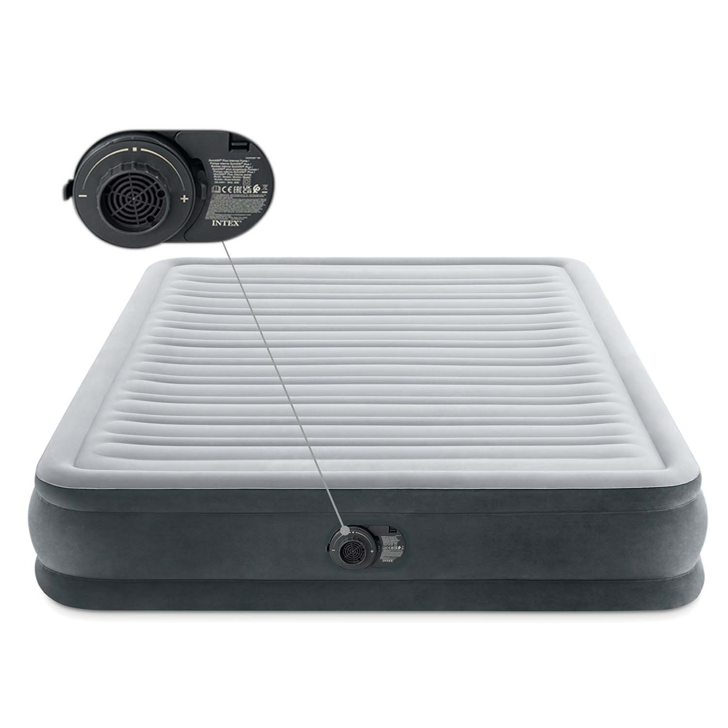 Täispuhutav madrats 203x152x33 cm sisseehitatud elektripumbaga INTEX 67770ND - Image 4