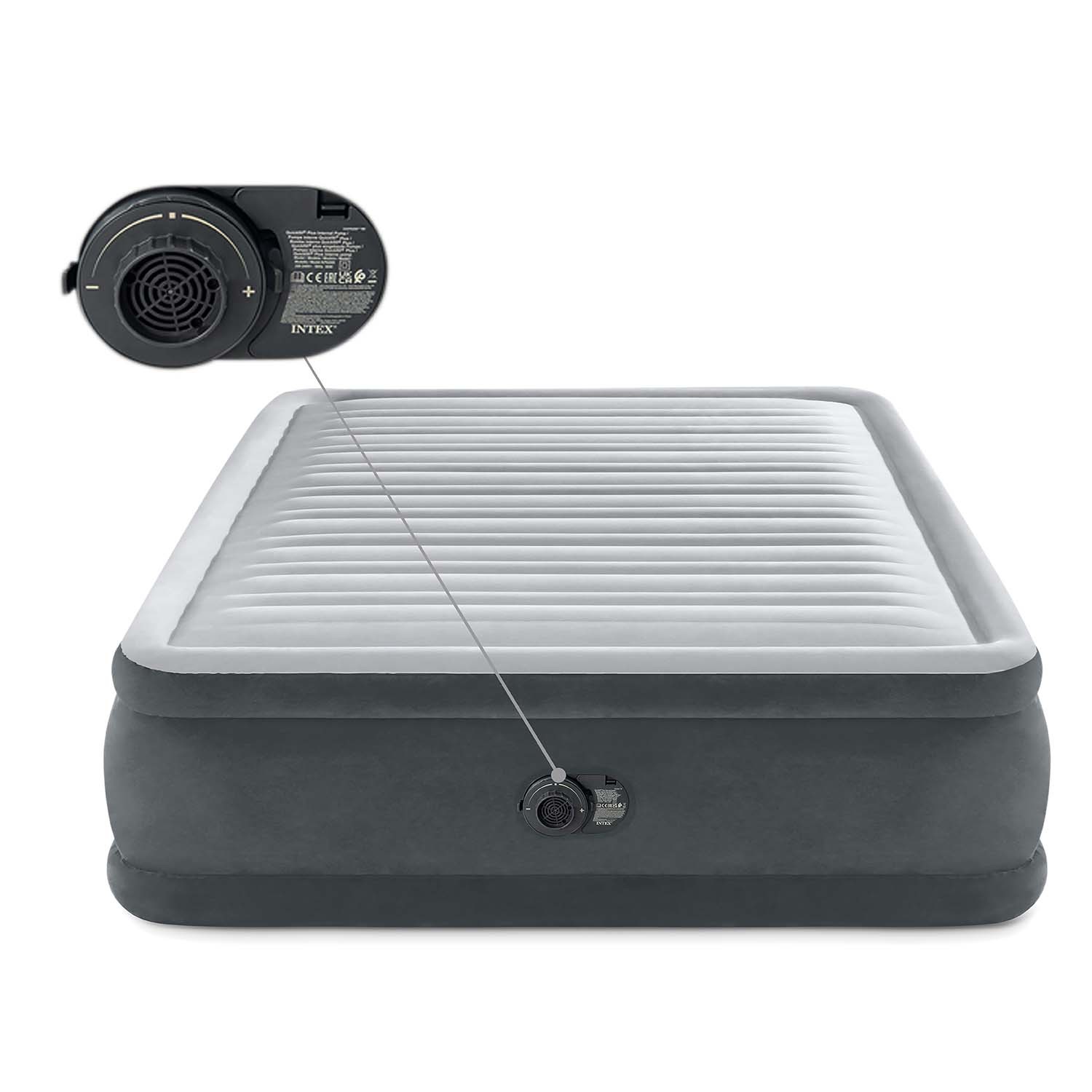 Täispuhutav madrats 203x152x46 cm sisseehitatud elektripumbaga INTEX 64414ND - Image 2