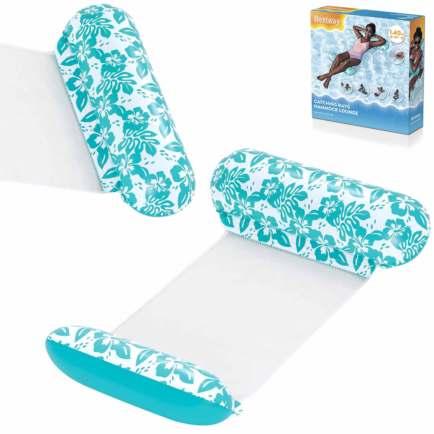 Täispuhutav ujumismadrats Comfort Plush Bestway 43839