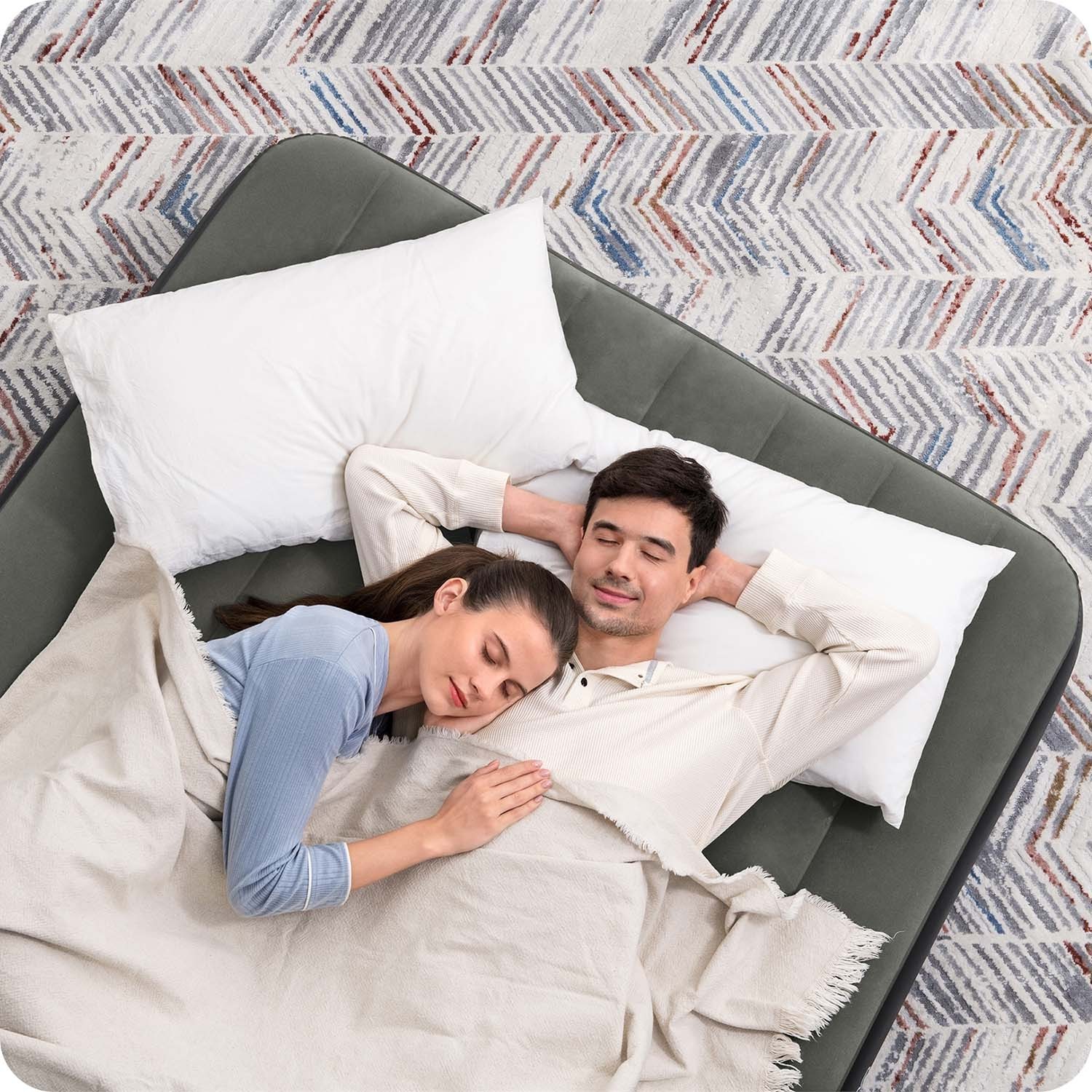 Täispuhutav madrats 191x137x25 cm kaheinimesevoodi Bestway 6713M - Image 6