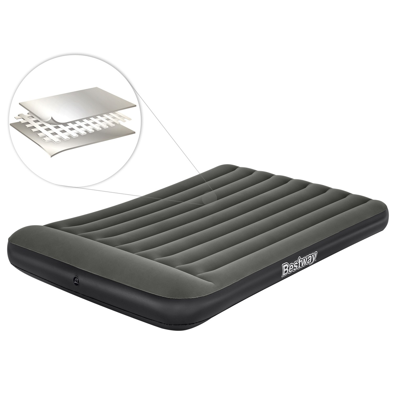 Täispuhutav madrats 203x152x30 cm kaheinimesevoodi Bestway 67682 - Image 7