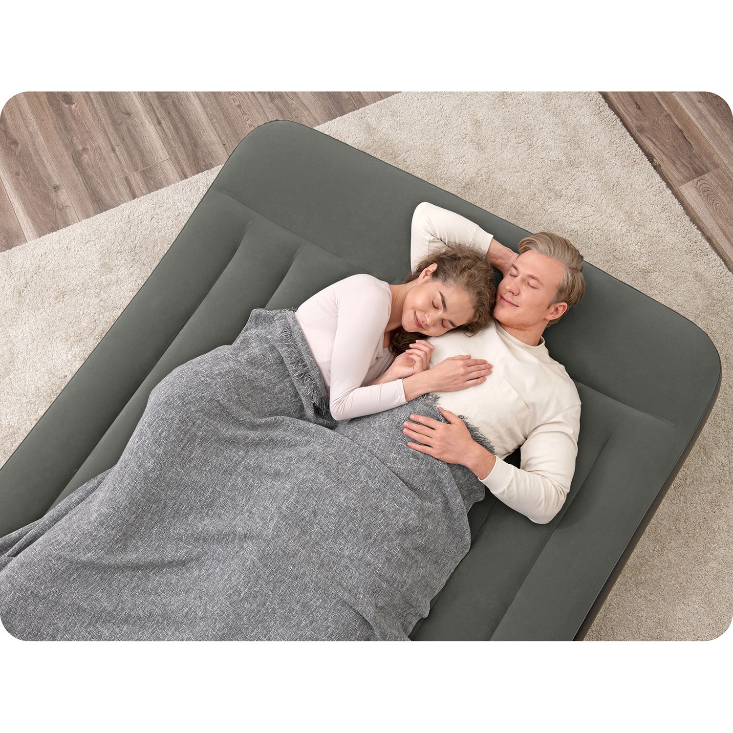 Täispuhutav madrats 203x152x30 cm kaheinimesevoodi Bestway 67682 - Image 4