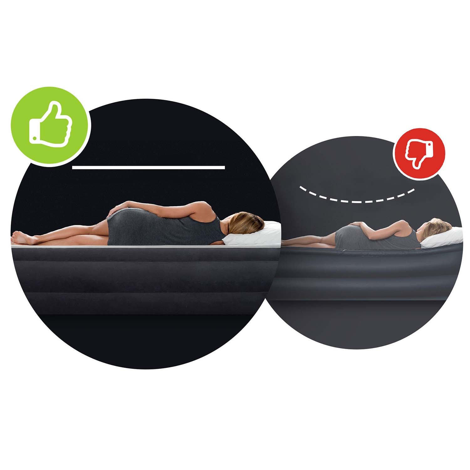 Täispuhutav madrats 191x137x25 cm kaheinimesevoodi INTEX 64102 - Image 5