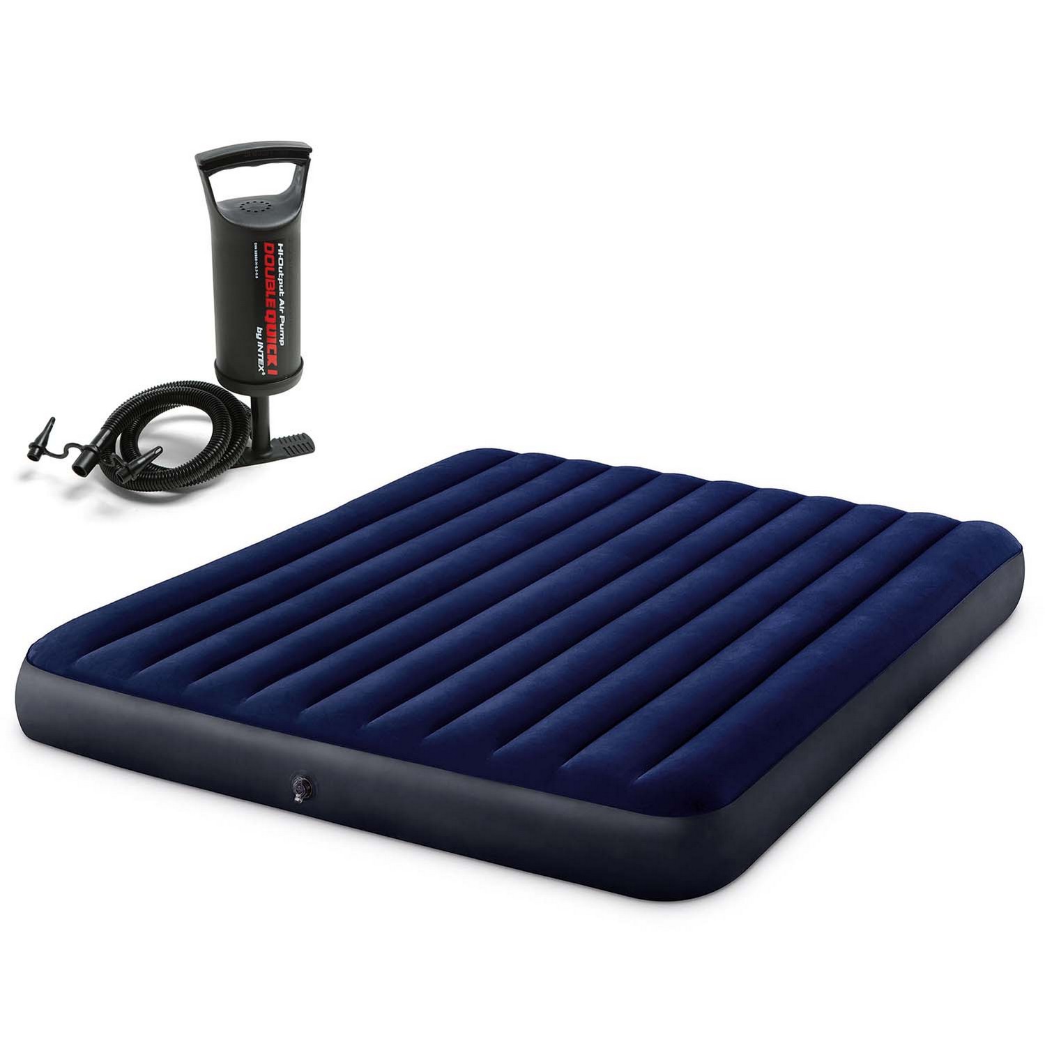 Täispuhutav madrats 203x183x25 cm kolbpumbaga INTEX 64755 - Image 3