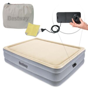 Täispuhutav madrats 203x152x46 cm sisseehitatud elektripumbaga Bestway 67486