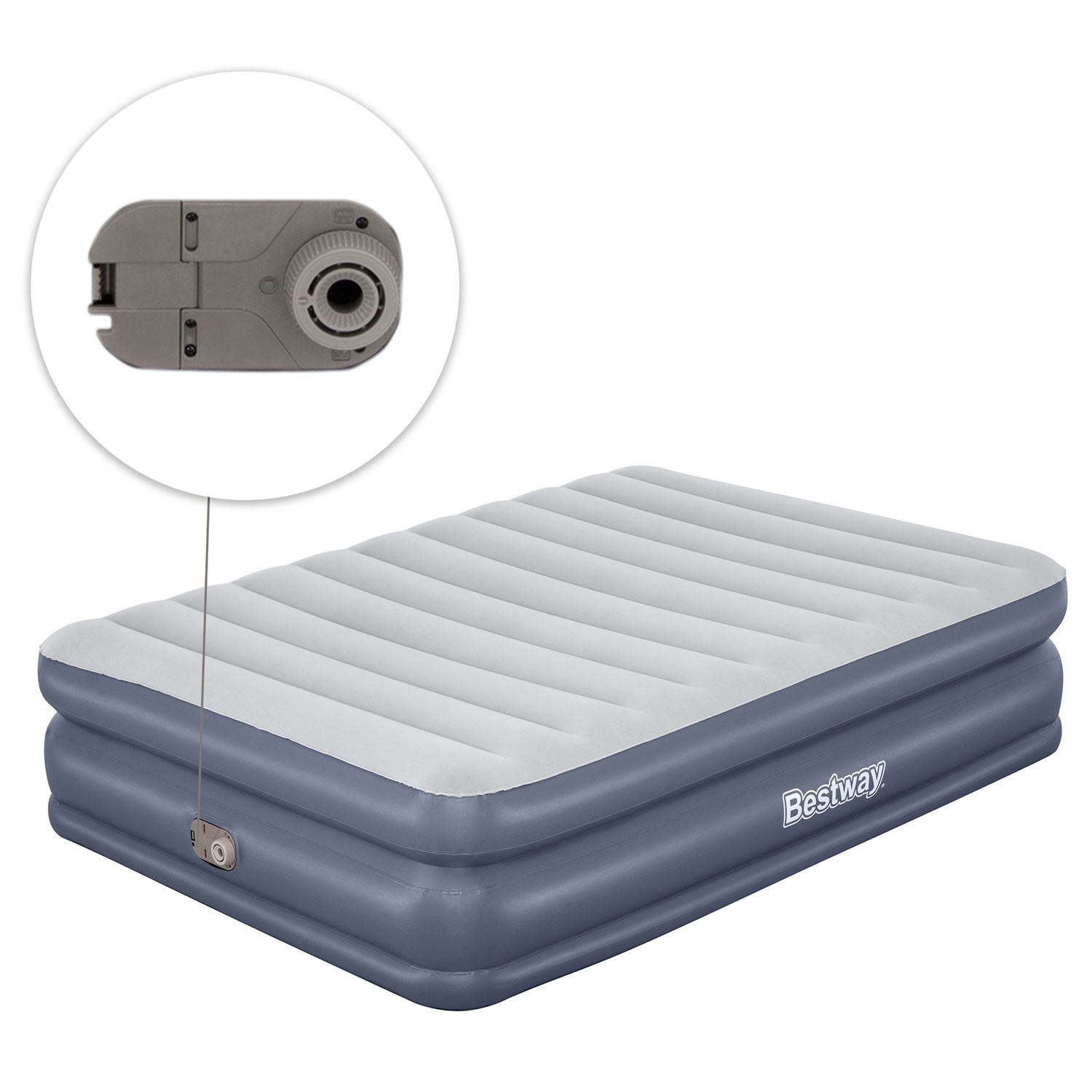 Täispuhutav madrats 203x152x51 cm sisseehitatud elektripumbaga Bestway 67925 - Image 13