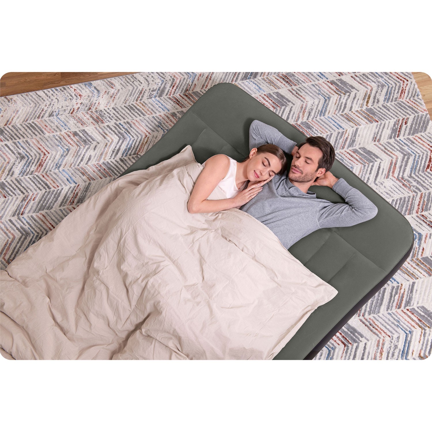 Täispuhutav madrats 203x152x30 cm sisseehitatud elektripumbaga Bestway 67930 - Image 6