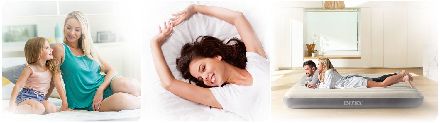 Täispuhutav madrats 191x99x25 cm üheinimesevoodi INTEX 64107 - Image 9