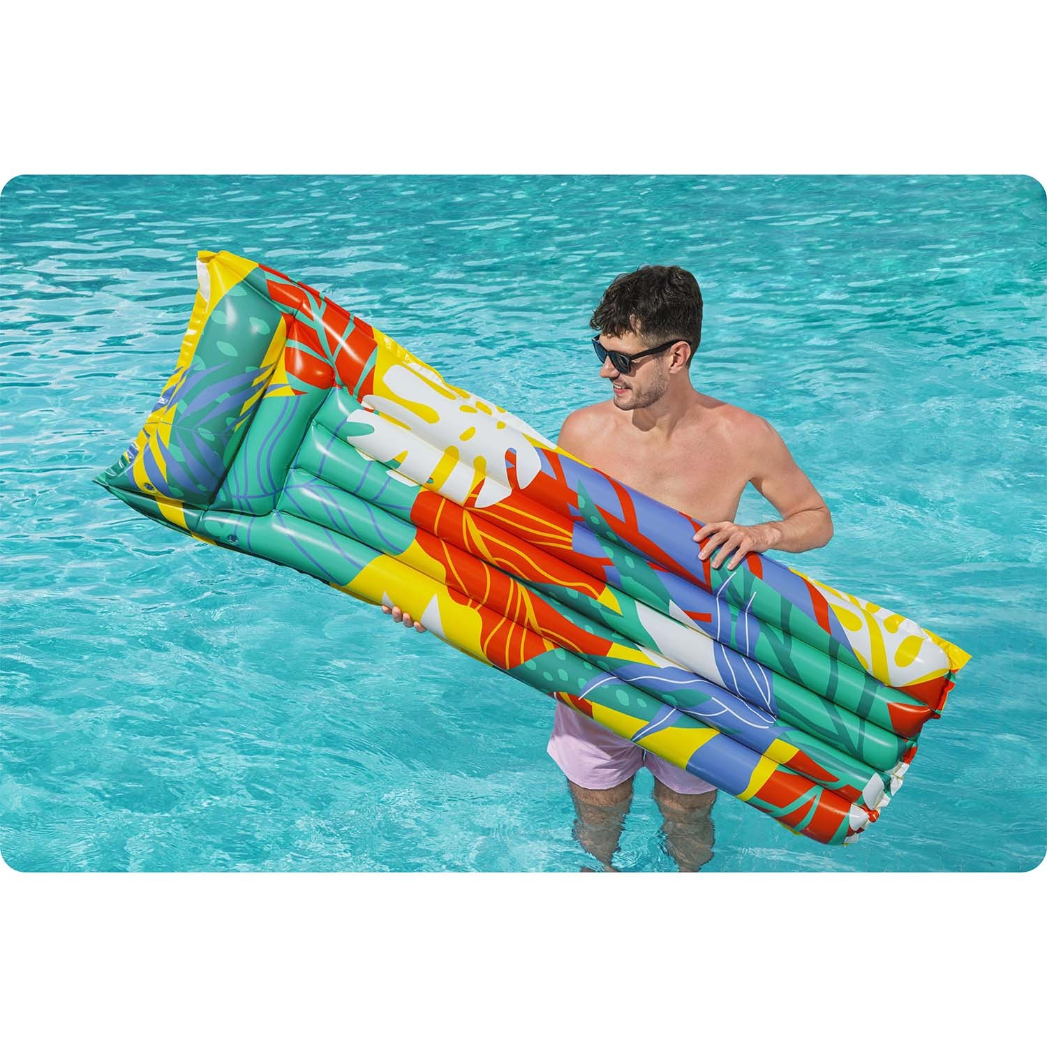 Täispuhutav rannamadrats 183 x 69 cm Bestway 44033 - Image 6