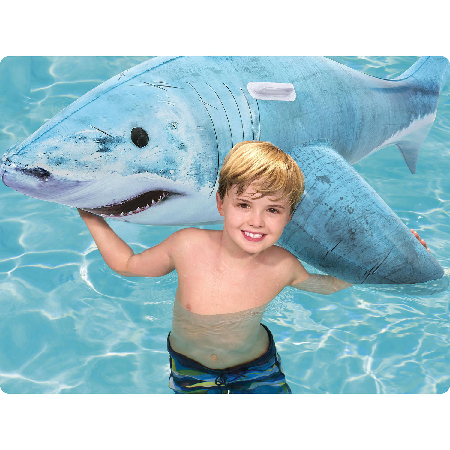 Täispuhutav madrats Shark 183 x 102 cm Bestway 41405 - Image 9