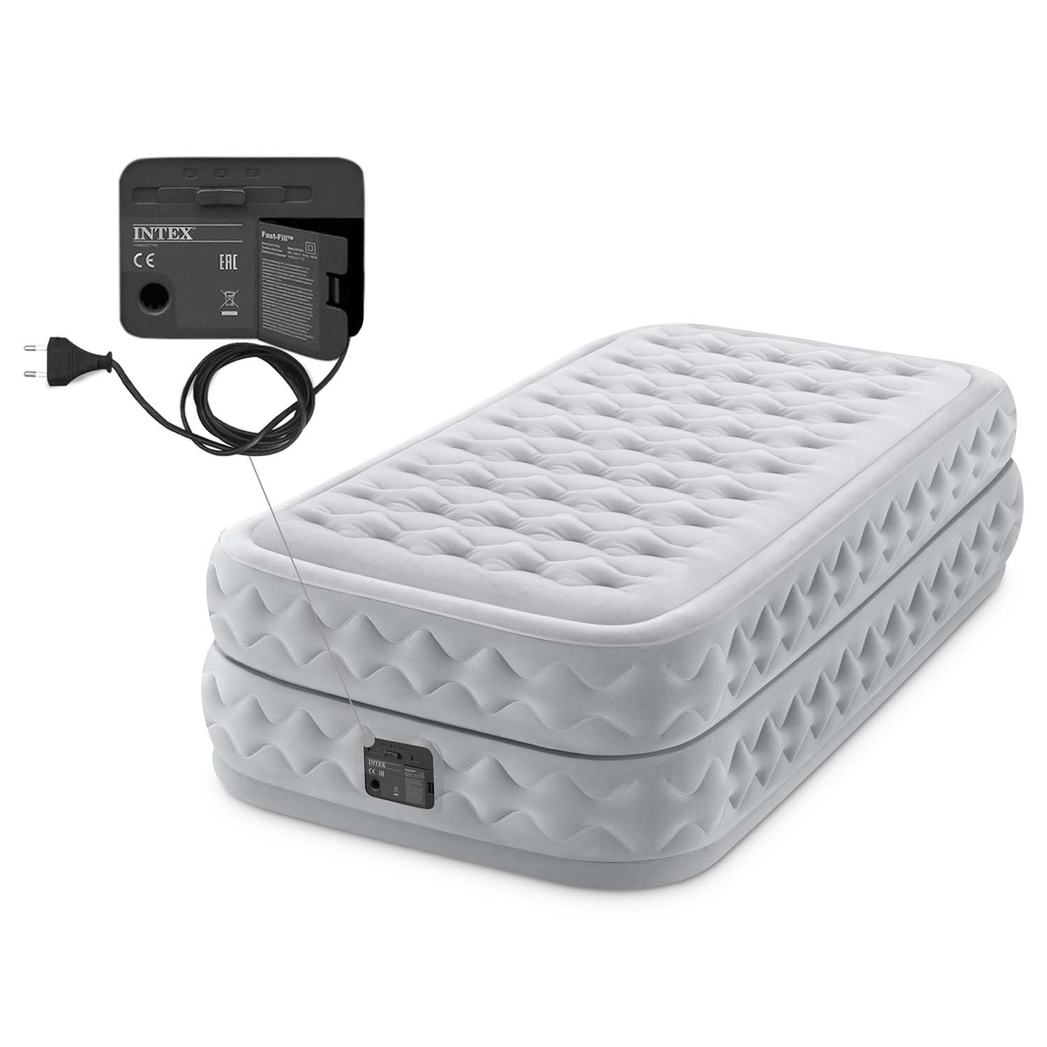 Täispuhutav madrats 191x99x51 cm sisseehitatud elektripumbaga INTEX 64488 - Image 4