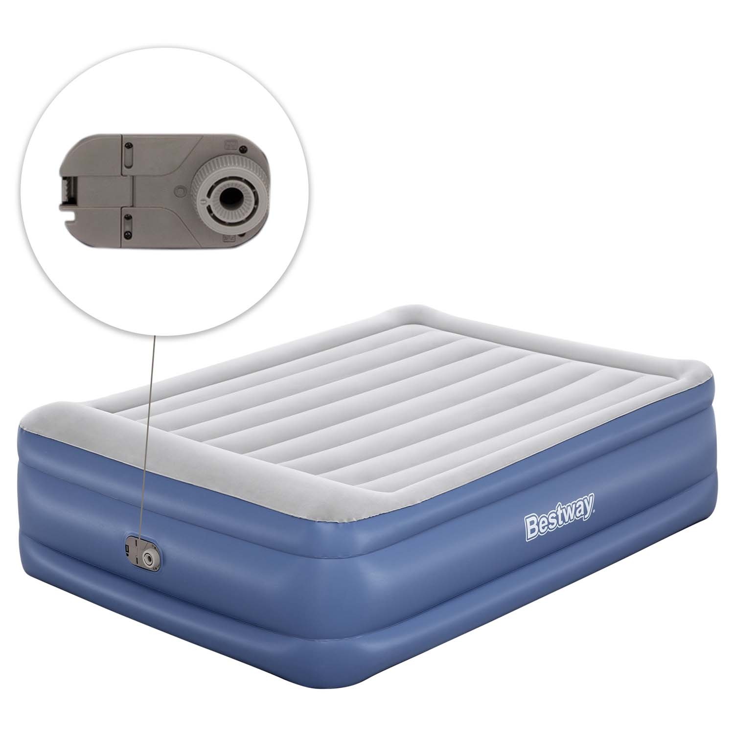 Täispuhutav madrats 203x152x56 cm sisseehitatud elektripumbaga Bestway 67614 - Image 6