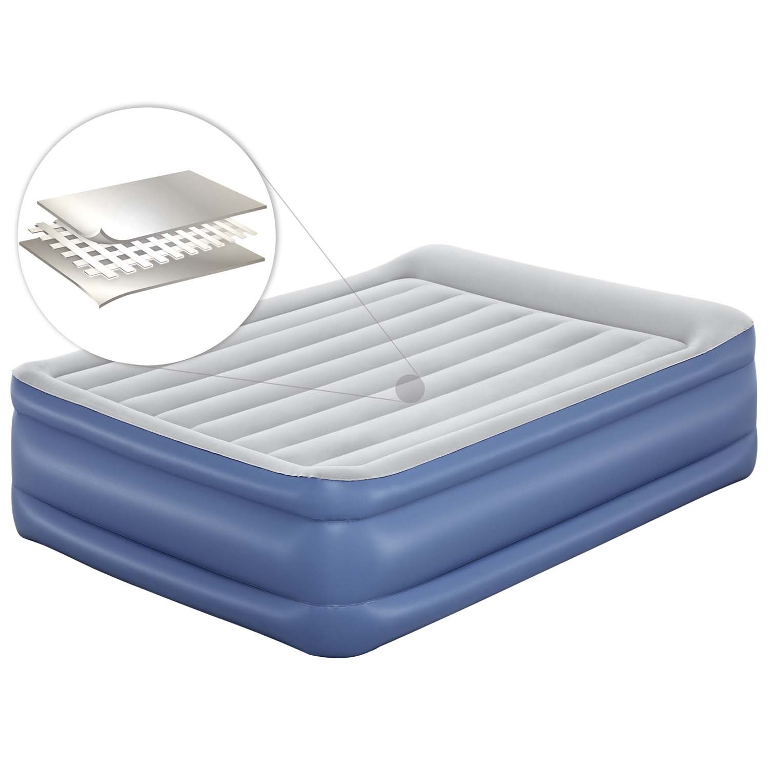 Täispuhutav madrats 203x152x56 cm sisseehitatud elektripumbaga Bestway 67614 - Image 5