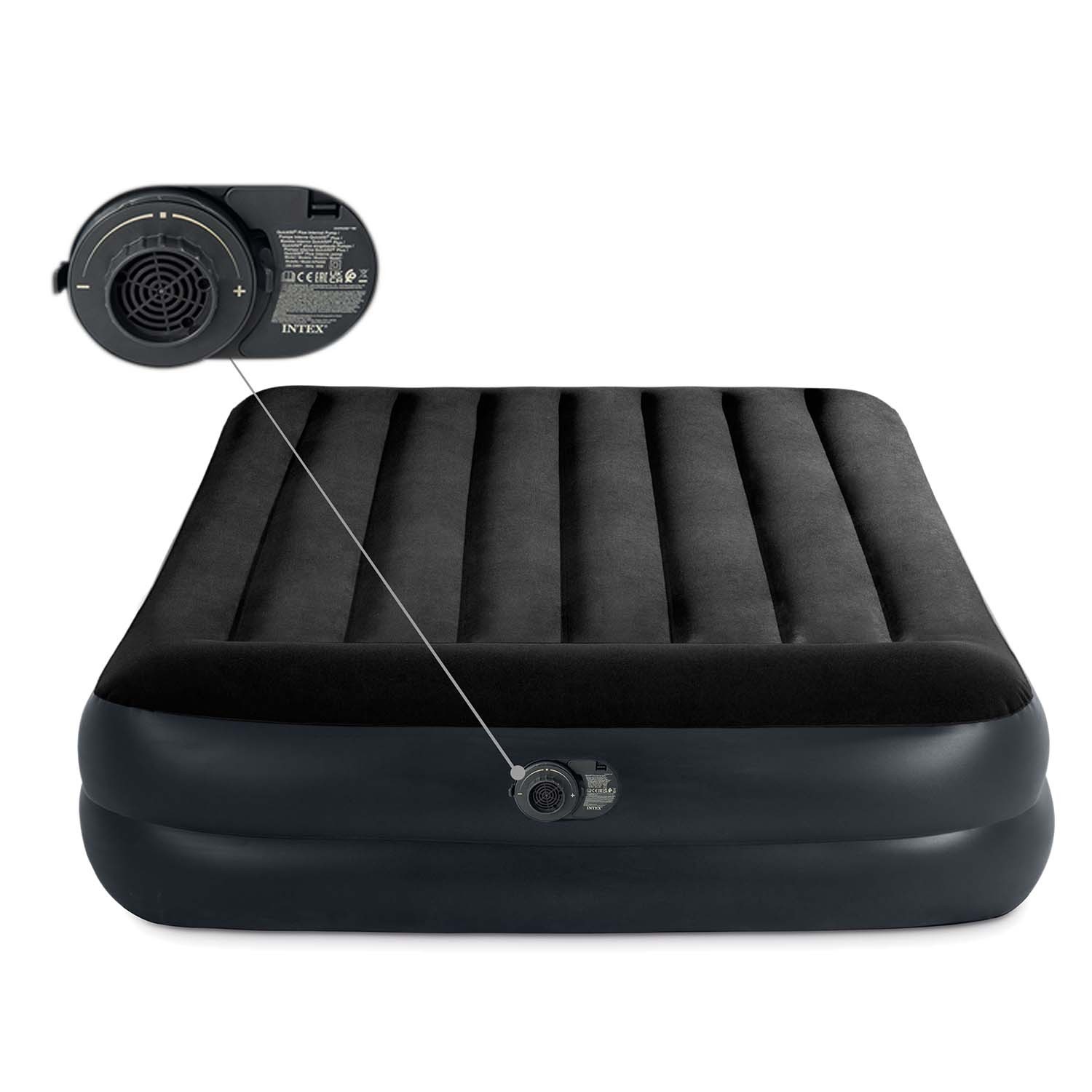 Täispuhutav madrats 203x152x42 cm sisseehitatud elektripumbaga INTEX 64124 - Image 2