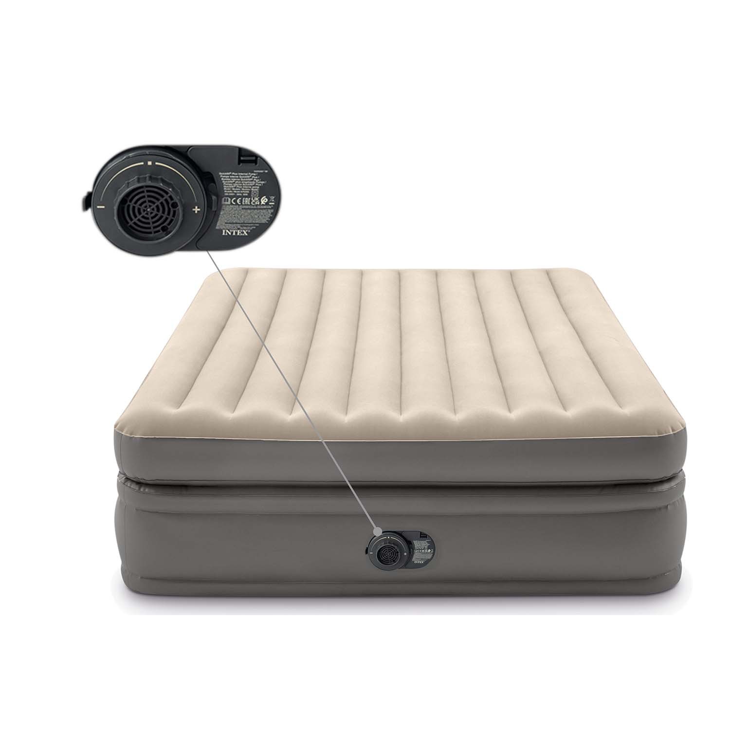 Täispuhutav madrats 203x152x51 cm sisseehitatud elektripumbaga INTEX 64164ND - Image 2