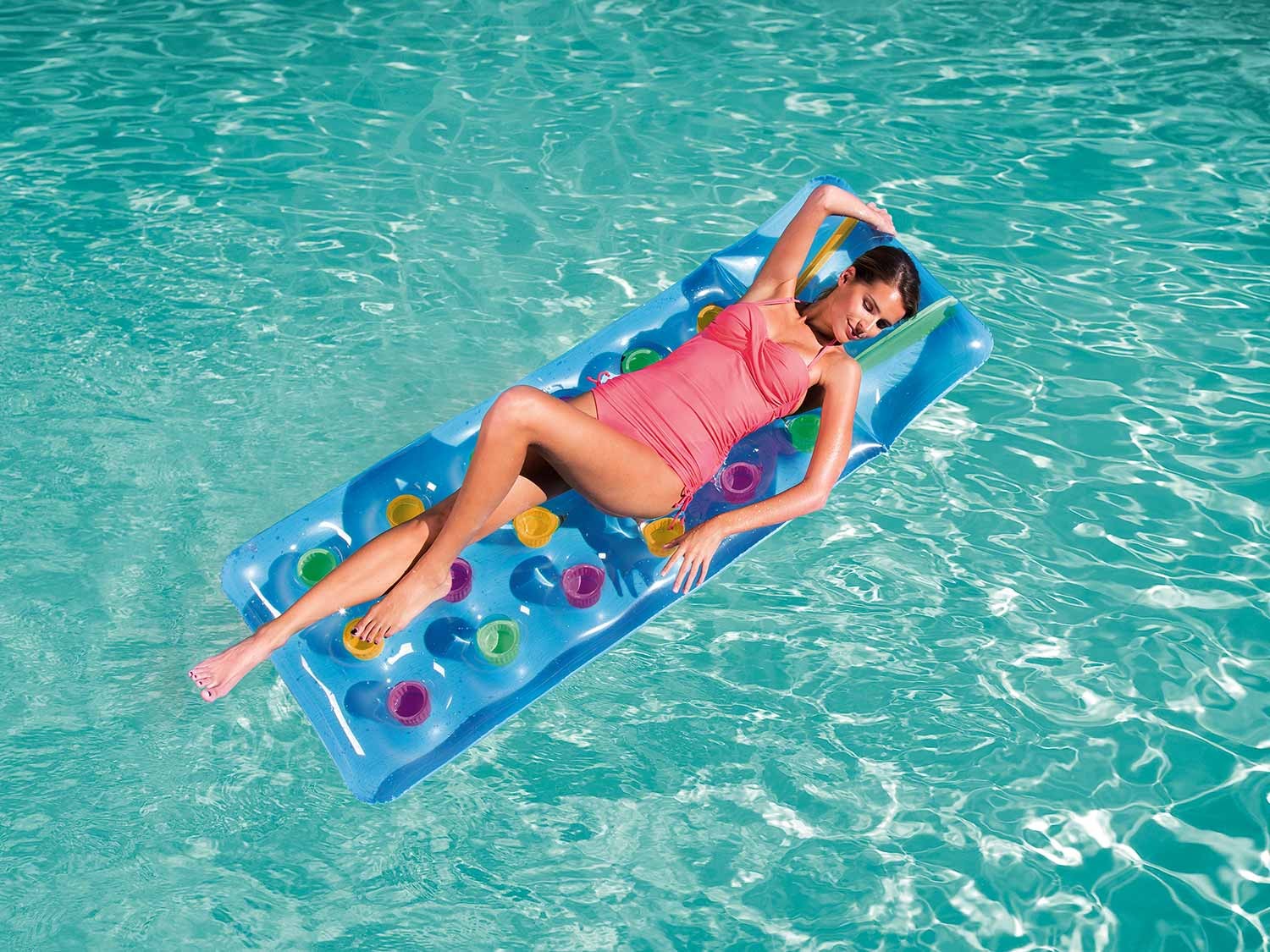 Ujumismadrats 188 x 71 cm Bestway 43014 oranž - Image 2