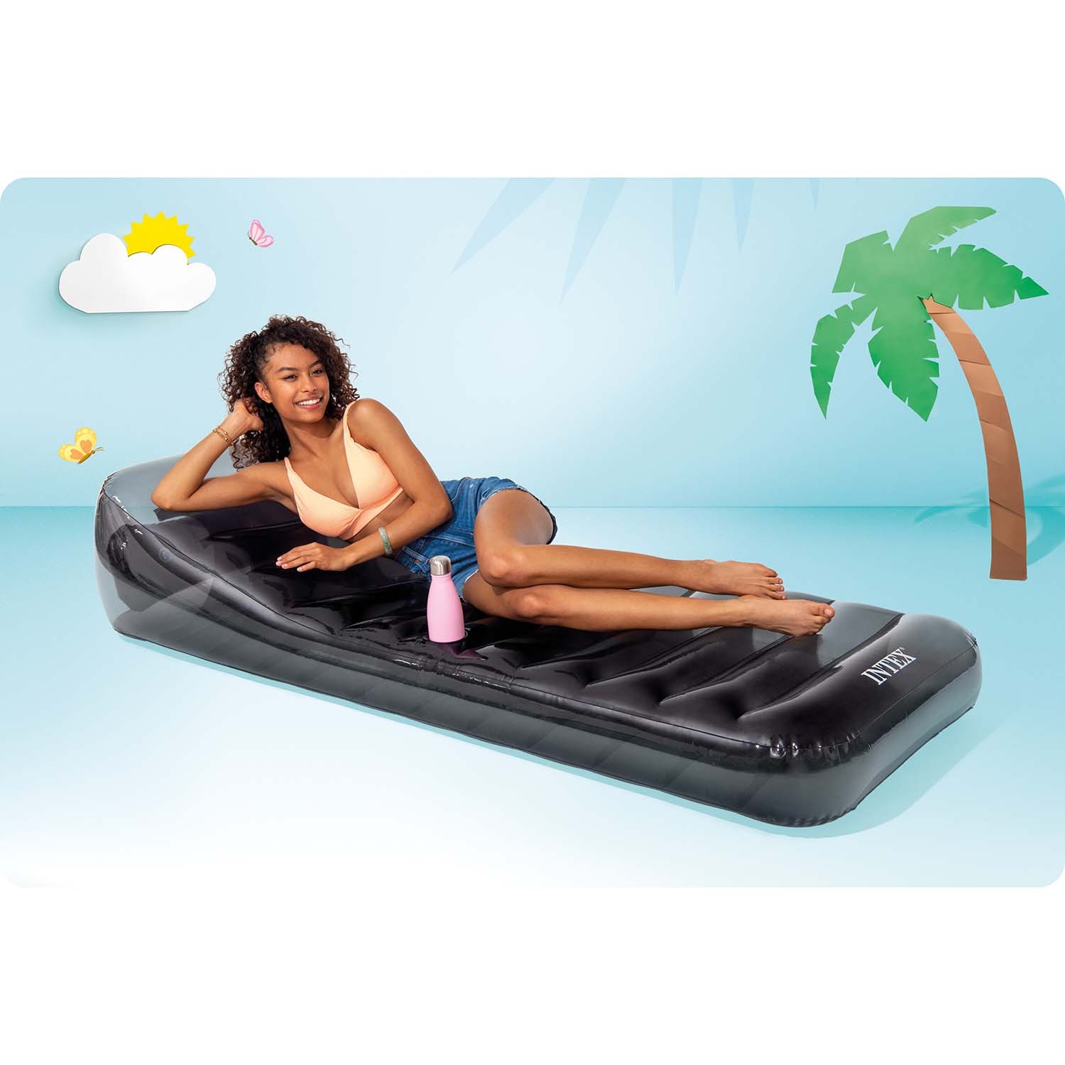 Must ujumismadrats 211 x 99 cm INTEX 58723 - Image 3