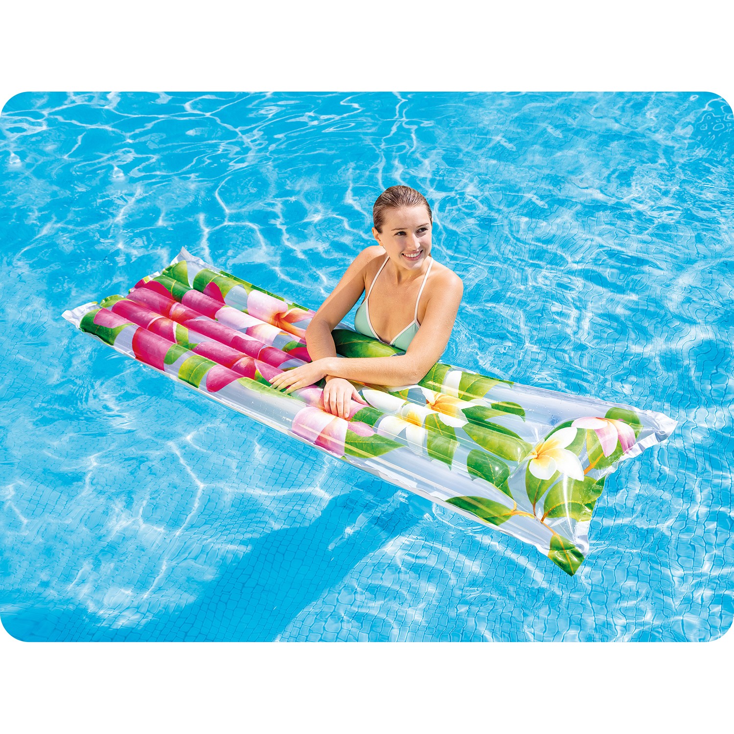 Intex 59720 Flowers ujumismadrats - Image 2