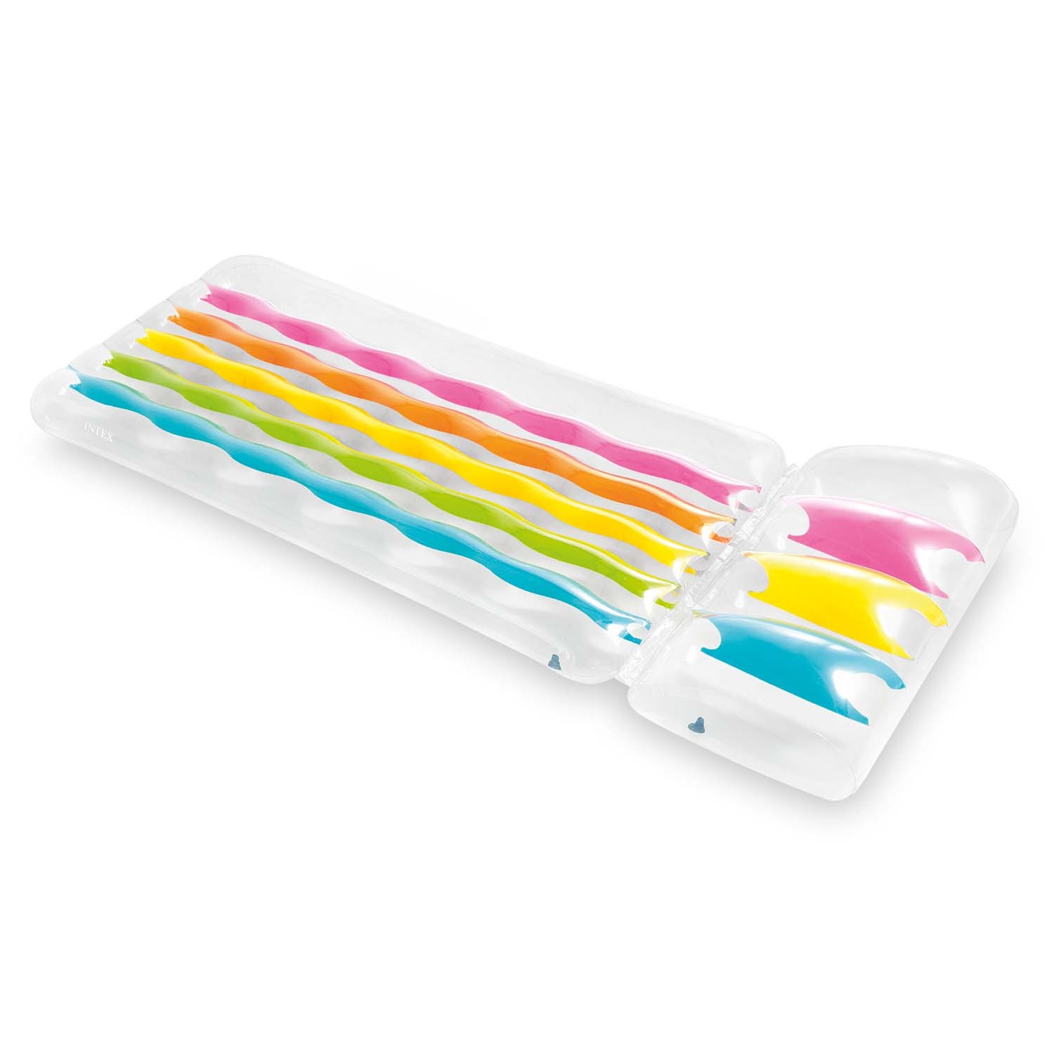 Vikerkaarevärviline ujumismadrats 203 x 84 cm INTEX 58724