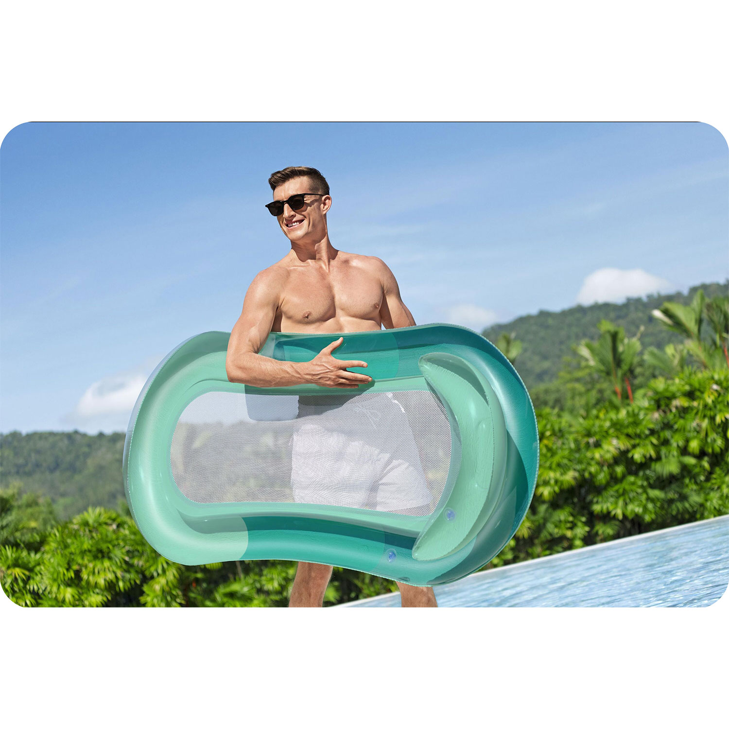 Bestway 43103 türkiissinine ujumismadrats - Image 15