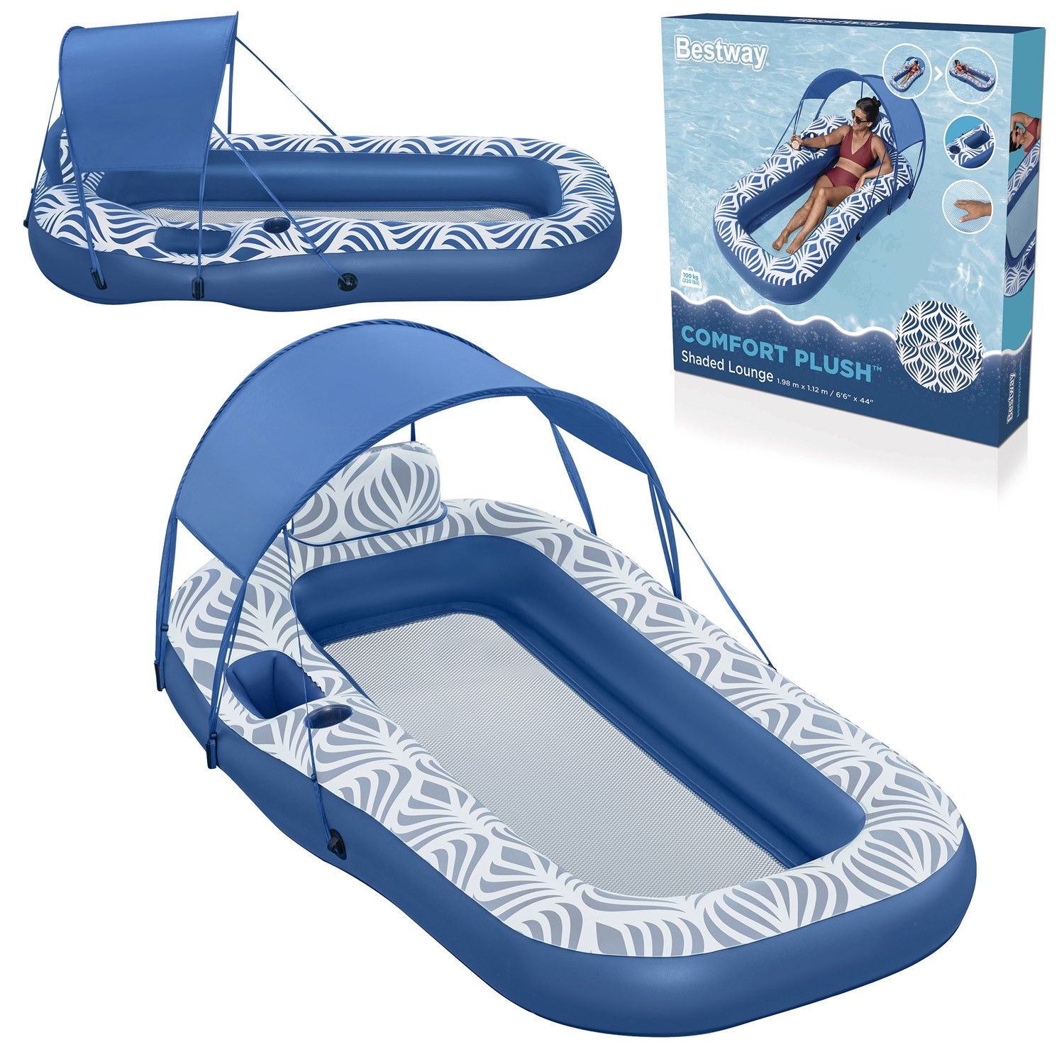 Bestway 43732 katusega ujumismadrats