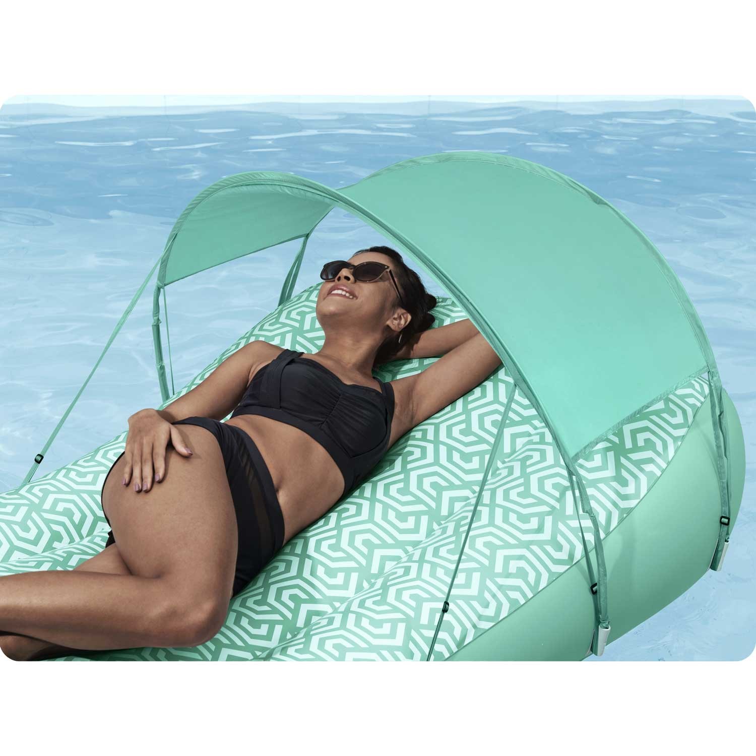 Mugav jahe Bestway 43729 ujumistool varikatusega - Image 2