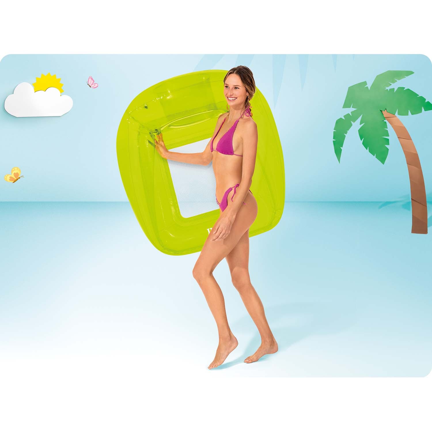 INTEX 56802 roheline ujumistooli madrats - Image 2