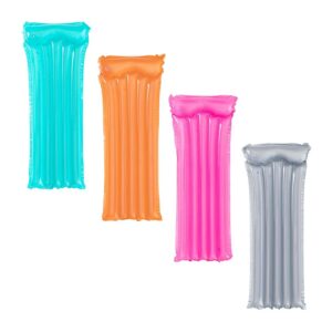 Deluxe rannamadrats 4 värvitoonis 183 x 76 cm Bestway 44013 oranž