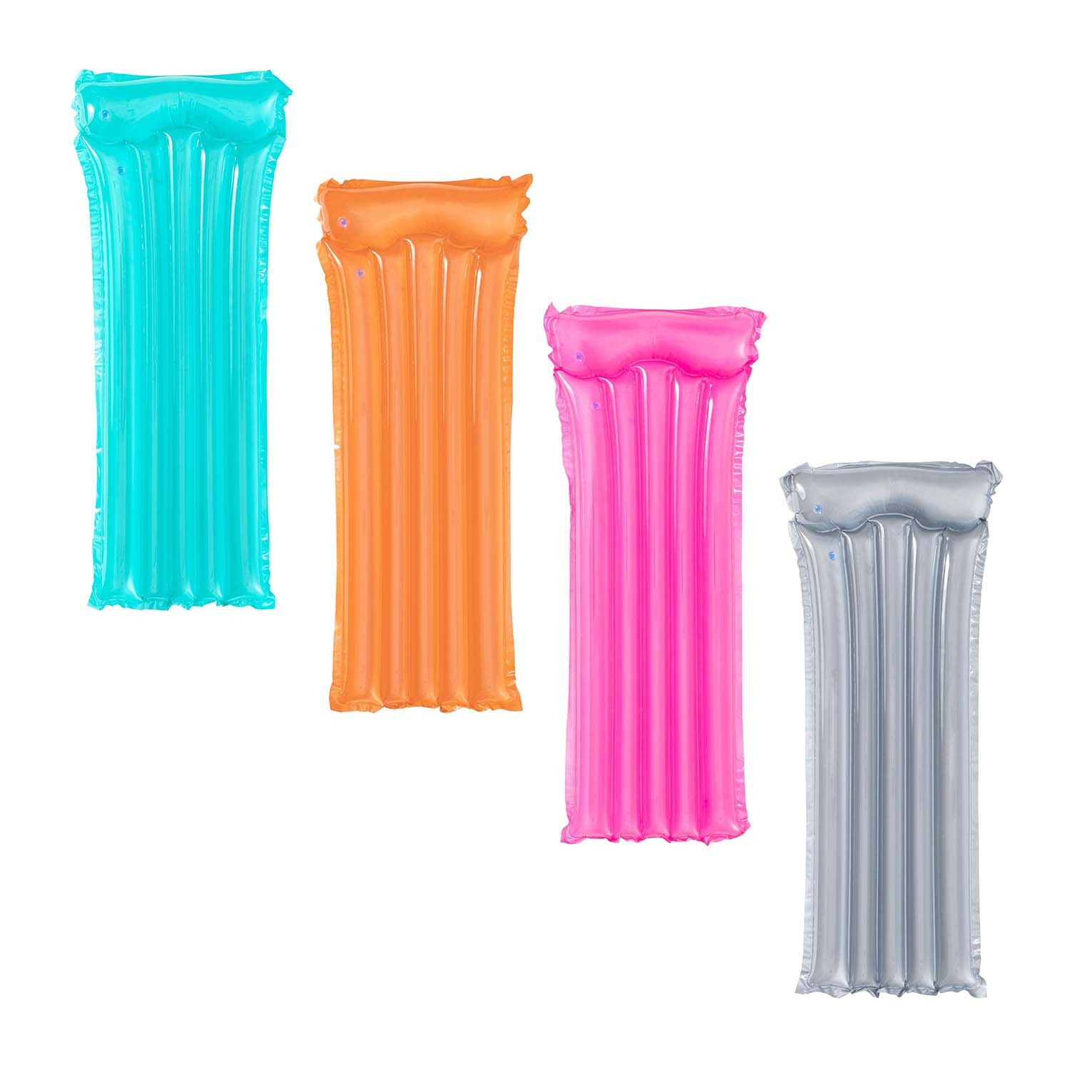 Deluxe rannamadrats 4 värvitoonis 183 x 76 cm Bestway 44013 oranž