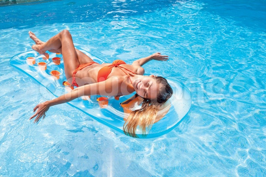 Aknaga rannamadrats 188 x 71 cm INTEX 59895 türkiissinine - Image 3