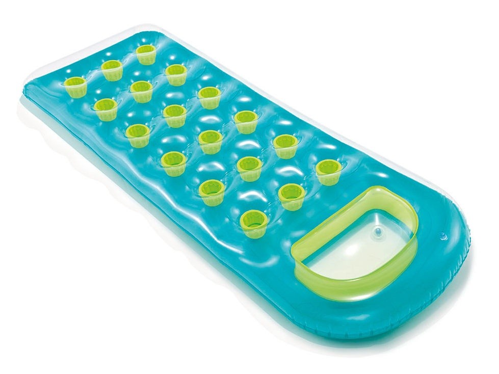 Aknaga rannamadrats 188 x 71 cm INTEX 59895 türkiissinine - Image 4