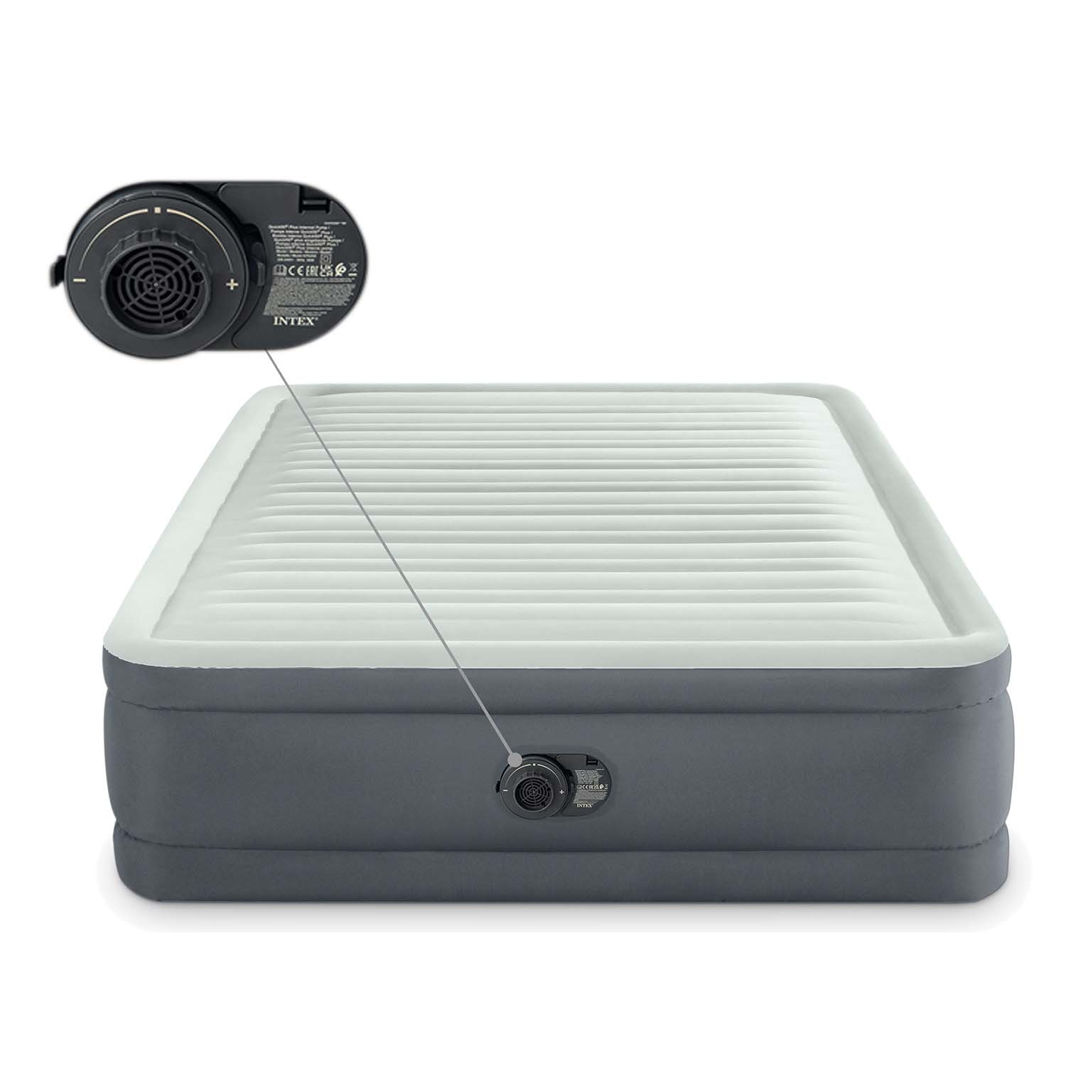 Täispuhutav madrats 191x137x46 cm sisseehitatud elektripumbaga INTEX 64904ND - Image 5