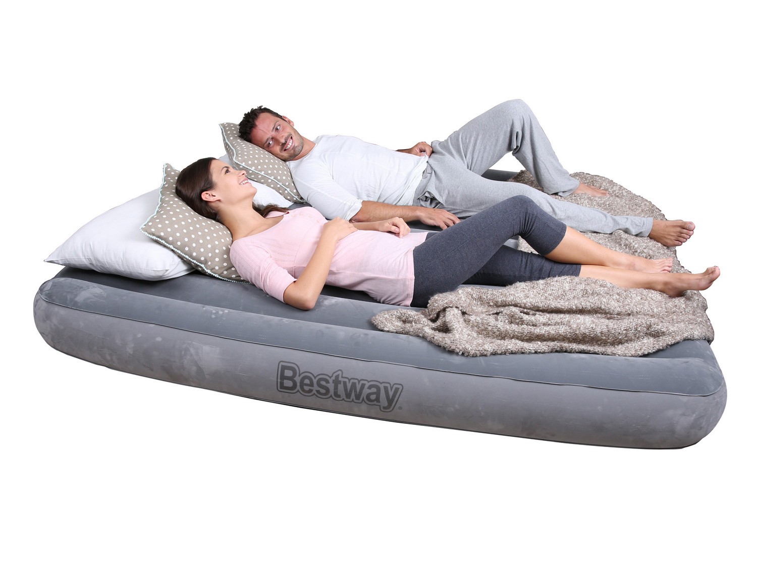 Queen-suuruses sametmadrats 203 x 152 x 25 cm Bestway 67541 - Image 2