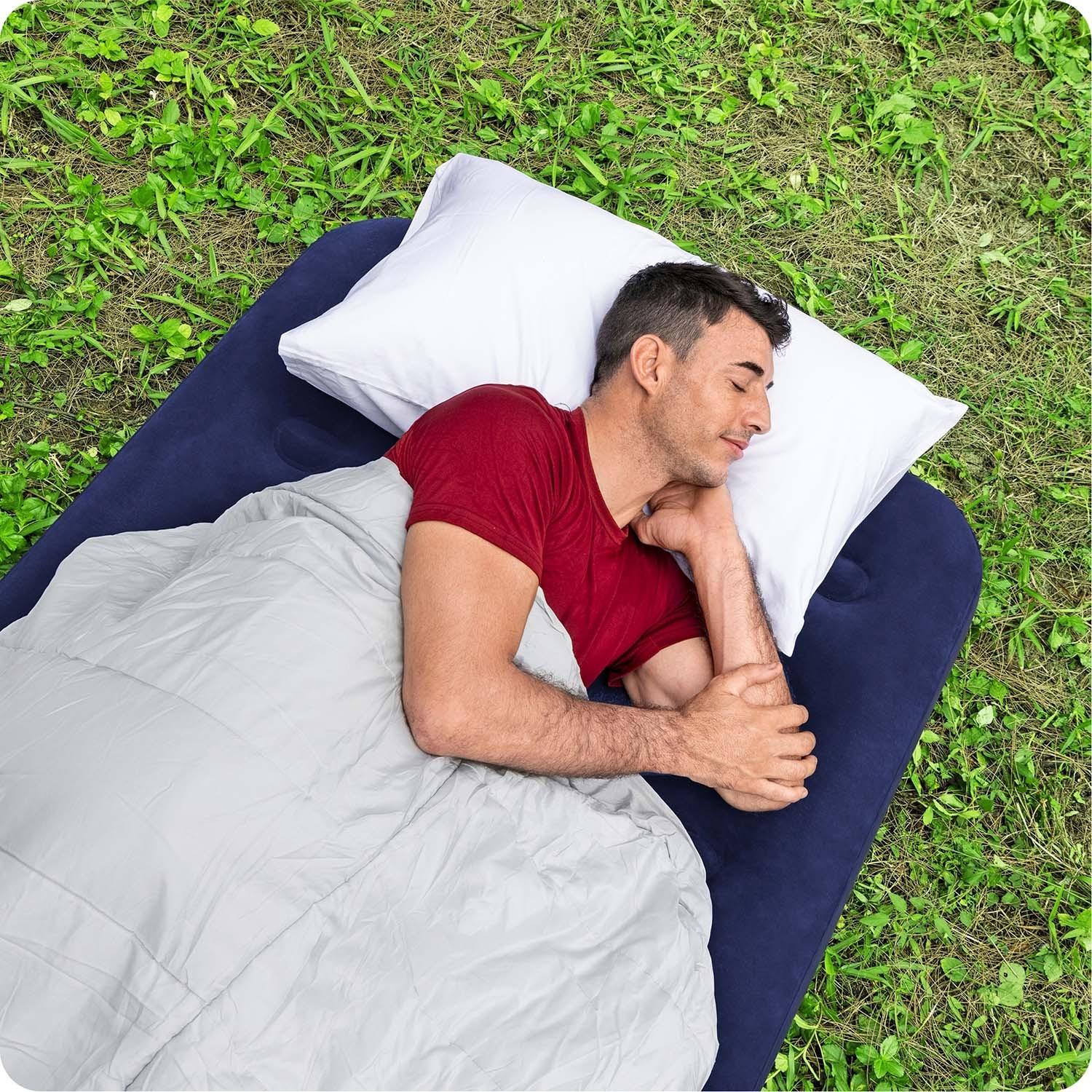 Täispuhutav madrats 188x99x22 cm üheinimesevoodi Bestway 67001 - Image 8