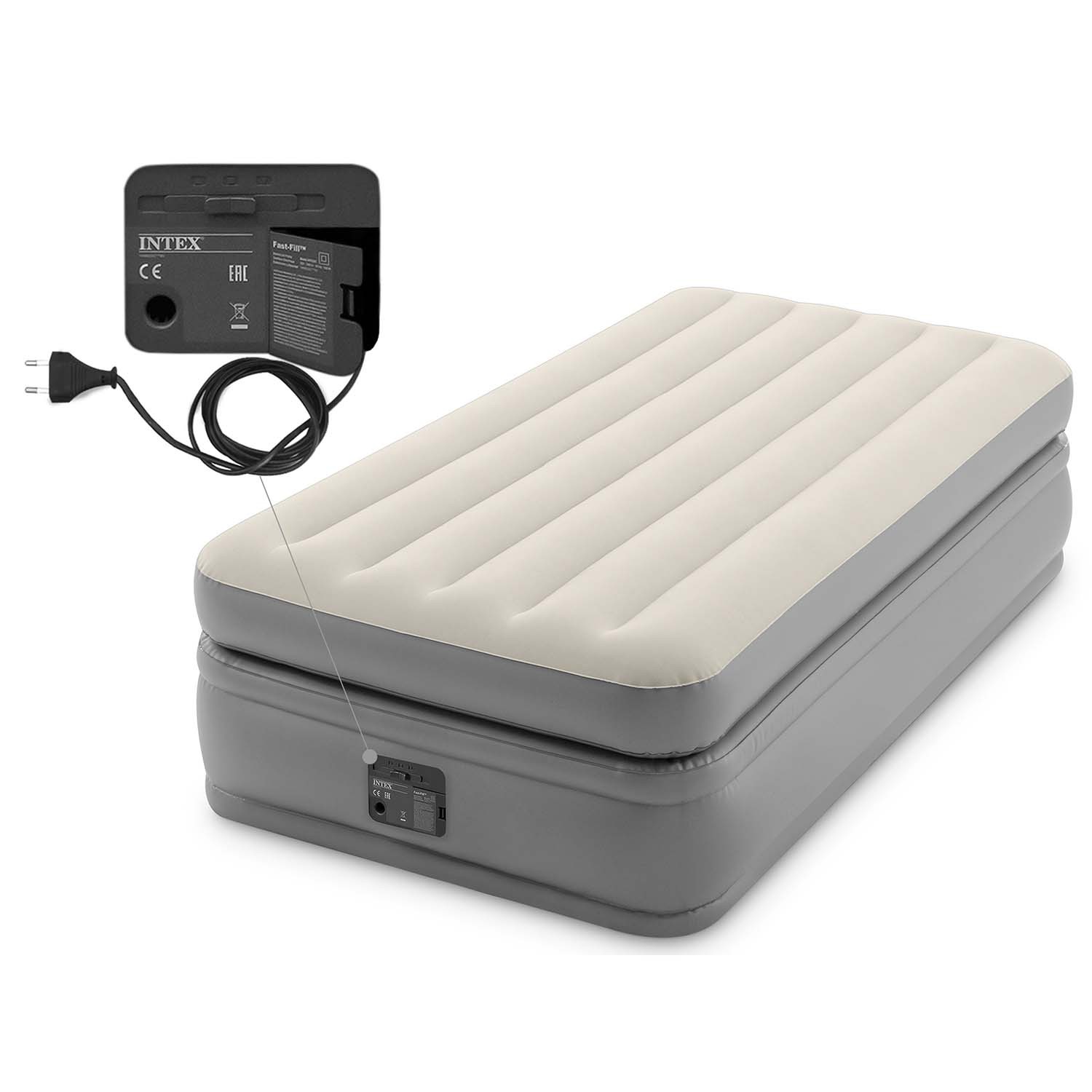 Täispuhutav madrats 191x99x51 cm sisseehitatud elektripumbaga INTEX 64162 - Image 4