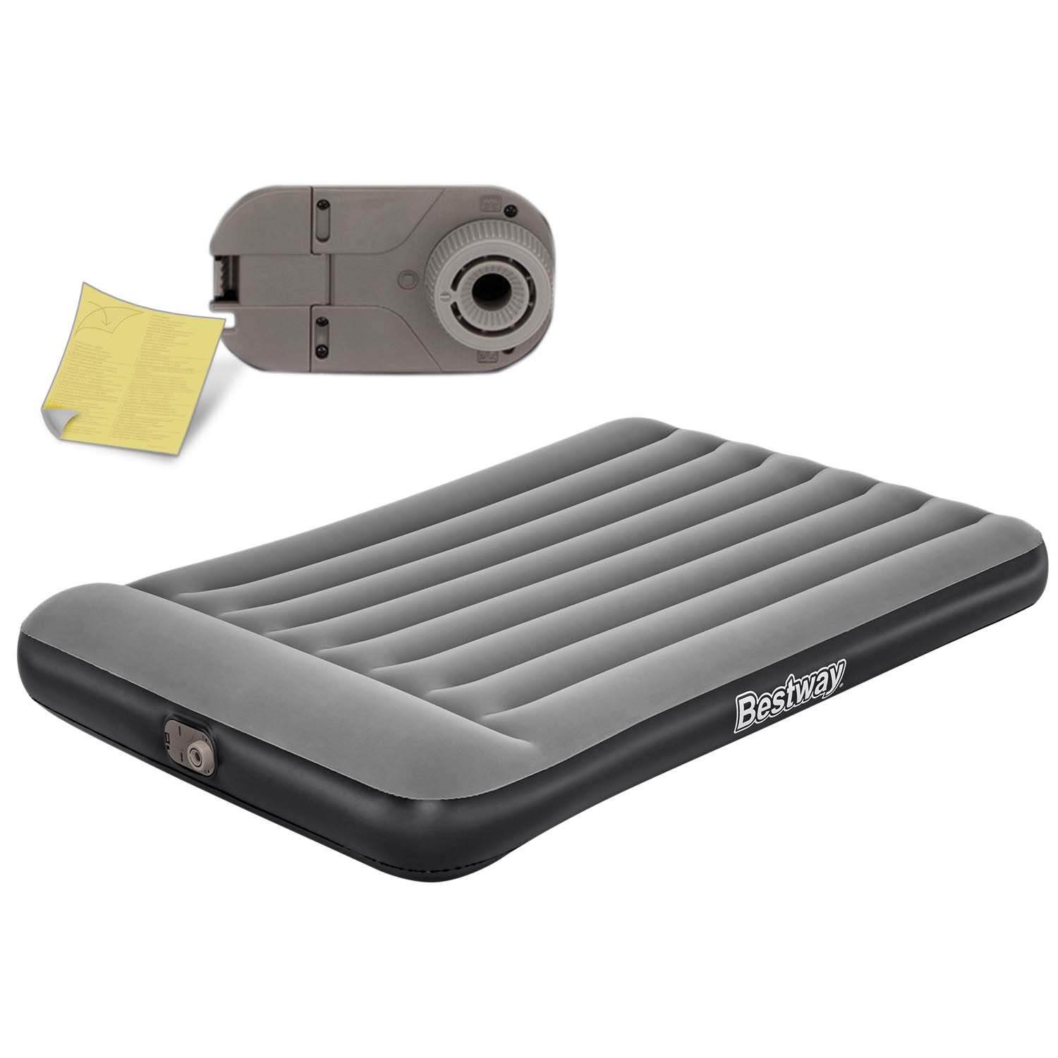 Täispuhutav madrats 191x137x30 cm sisseehitatud elektripumbaga Bestway 67462