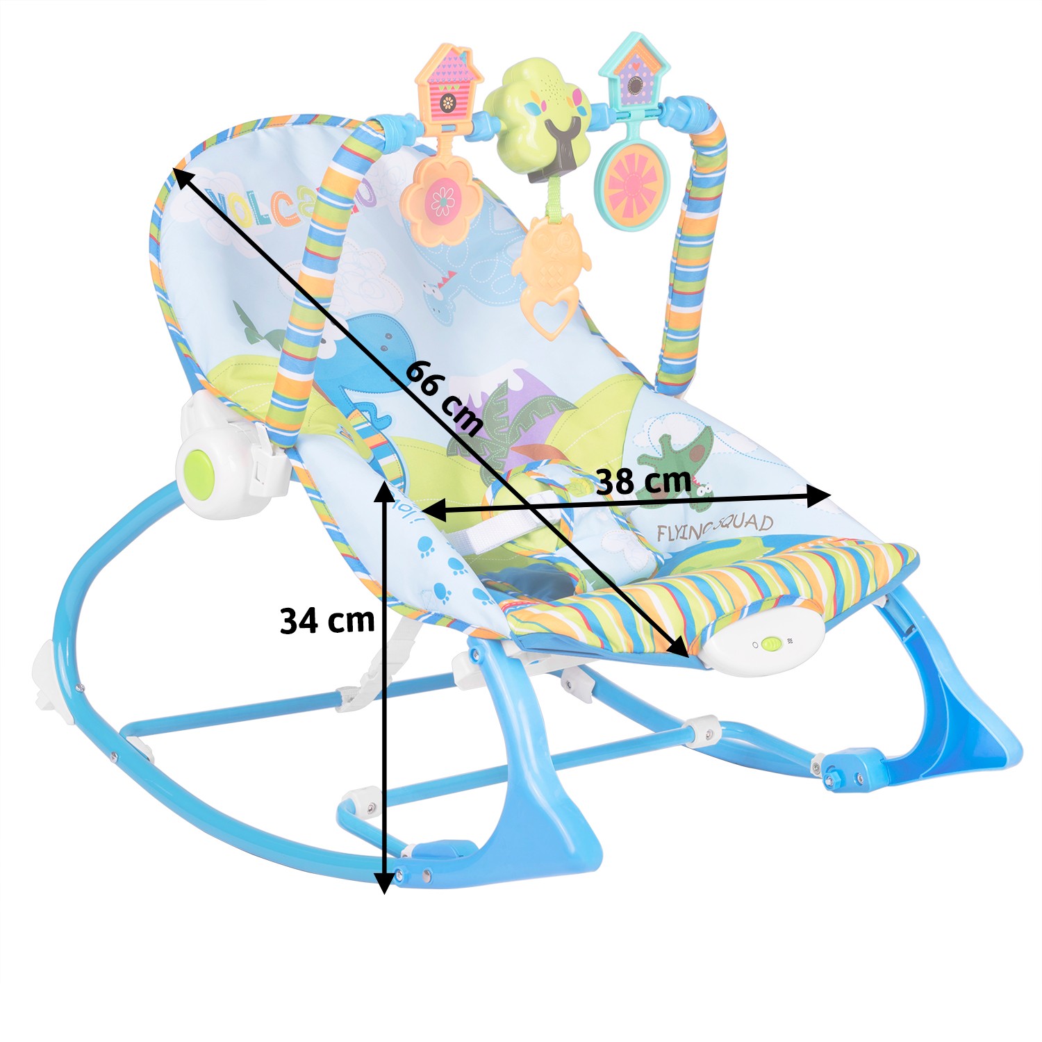 Ricokidsi multifunktsionaalne hüppelaud vibratsiooni ja muusikaga - Image 5