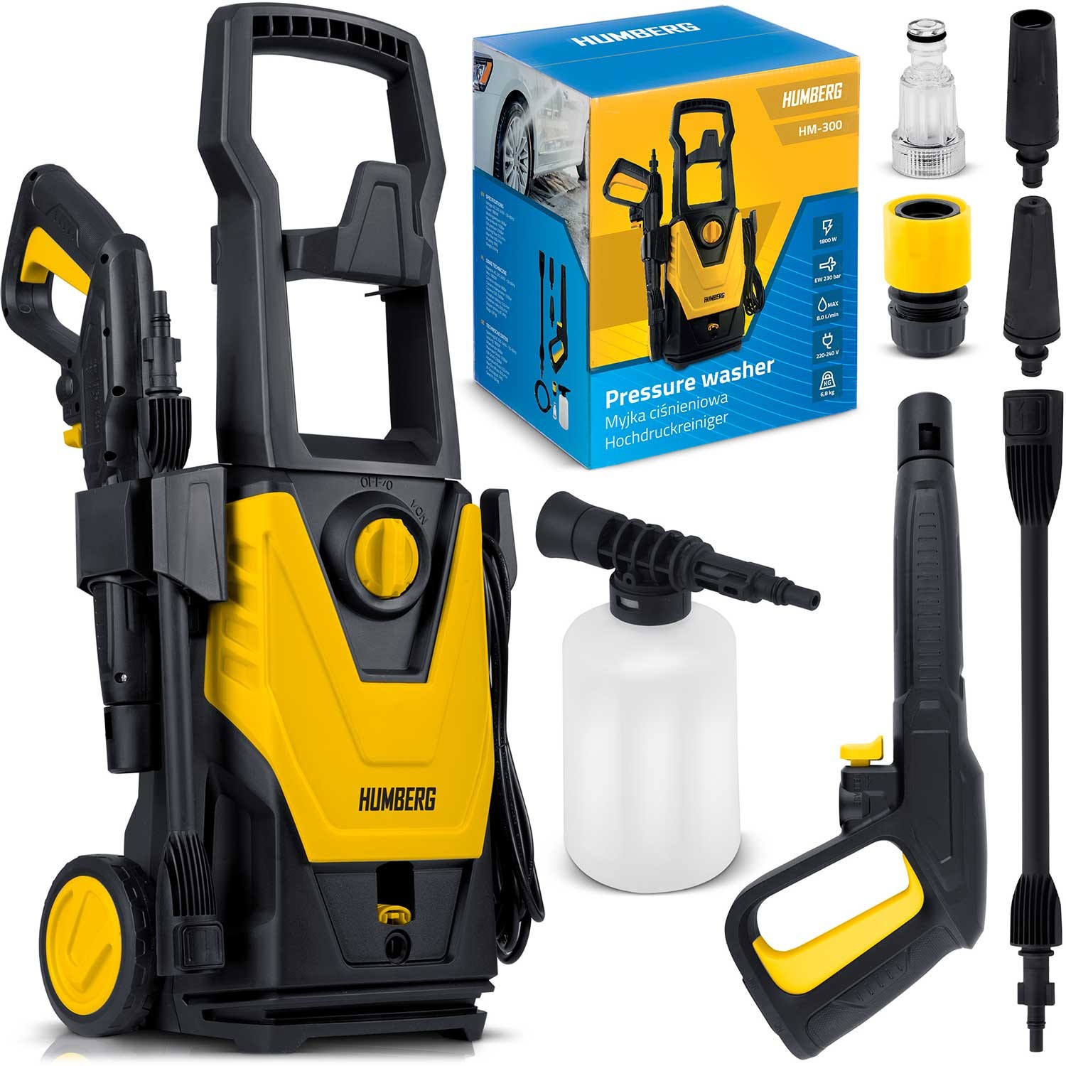 Humberg HM-300 1800W survepesur