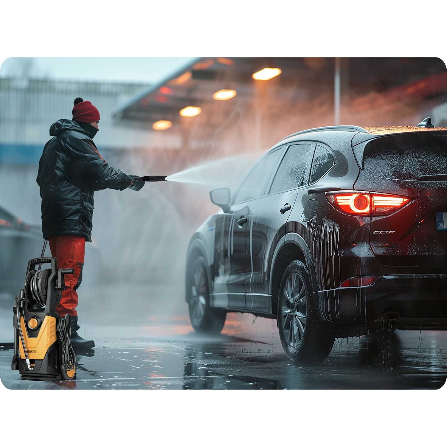 Humberg HM-300 1800W rull-survepesur - Image 10