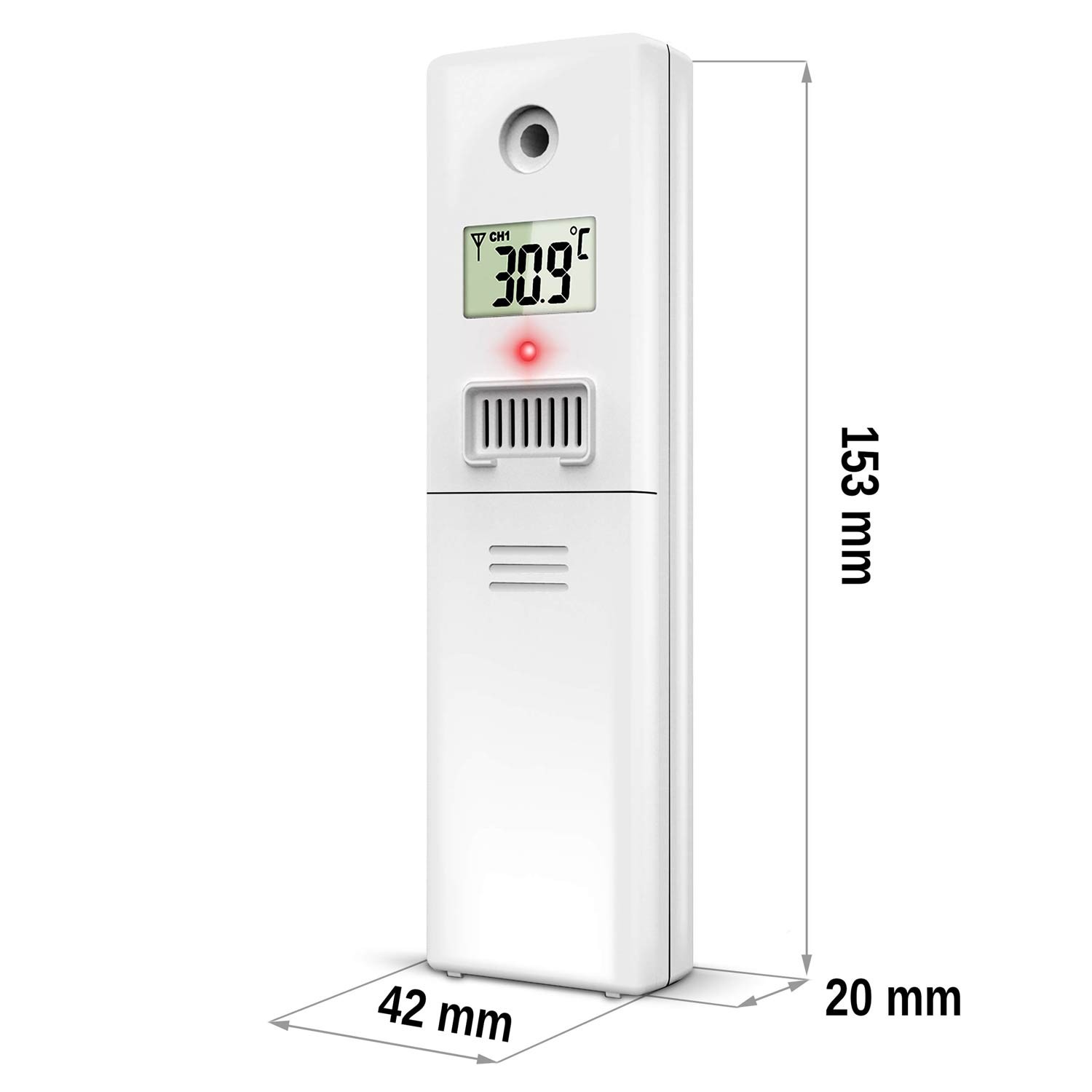 Berdsen BD-905 ilmajaama saatja, valge - Image 6