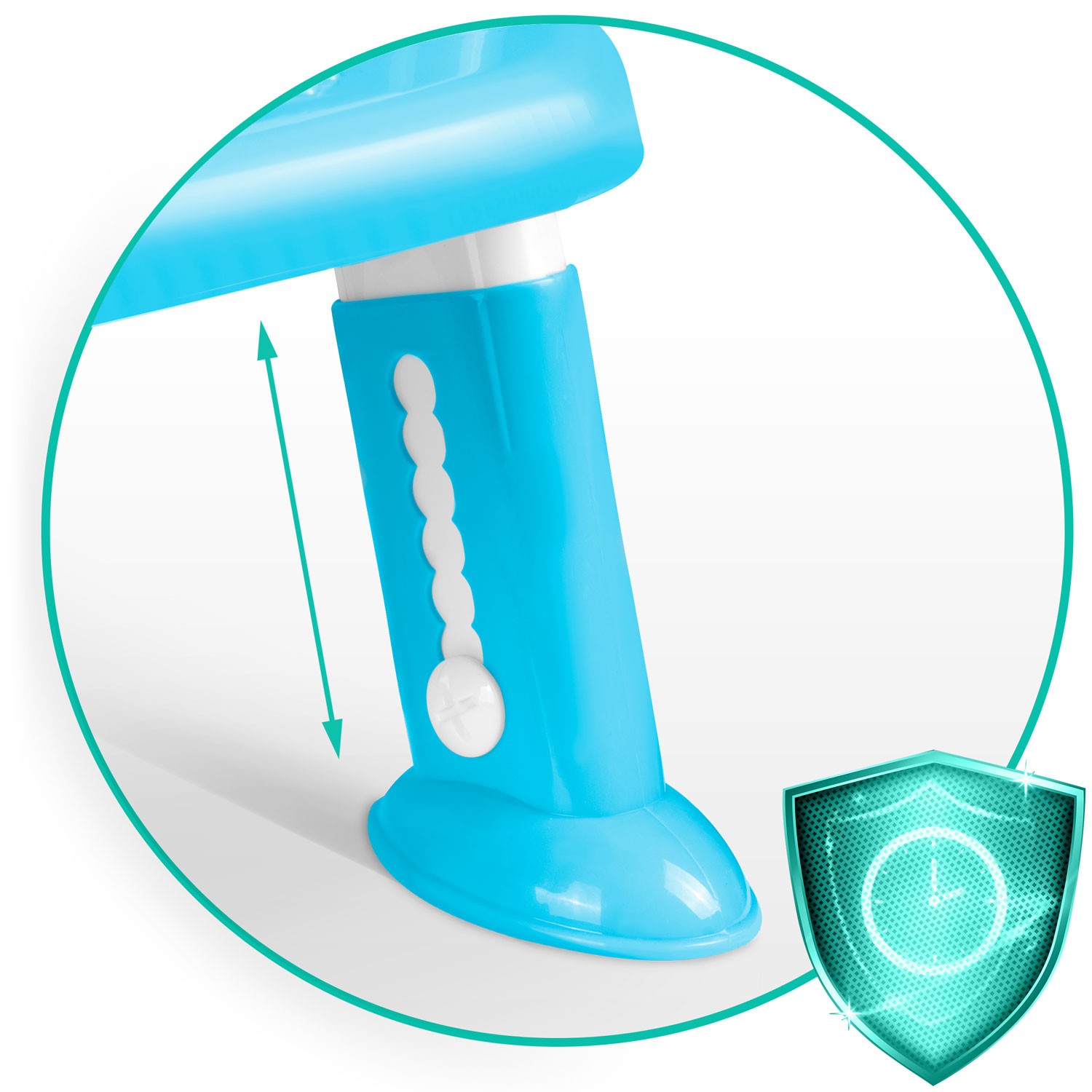 Ricokids 729200 karukujuline tualettpoti kate redeliga, sinine - Image 4