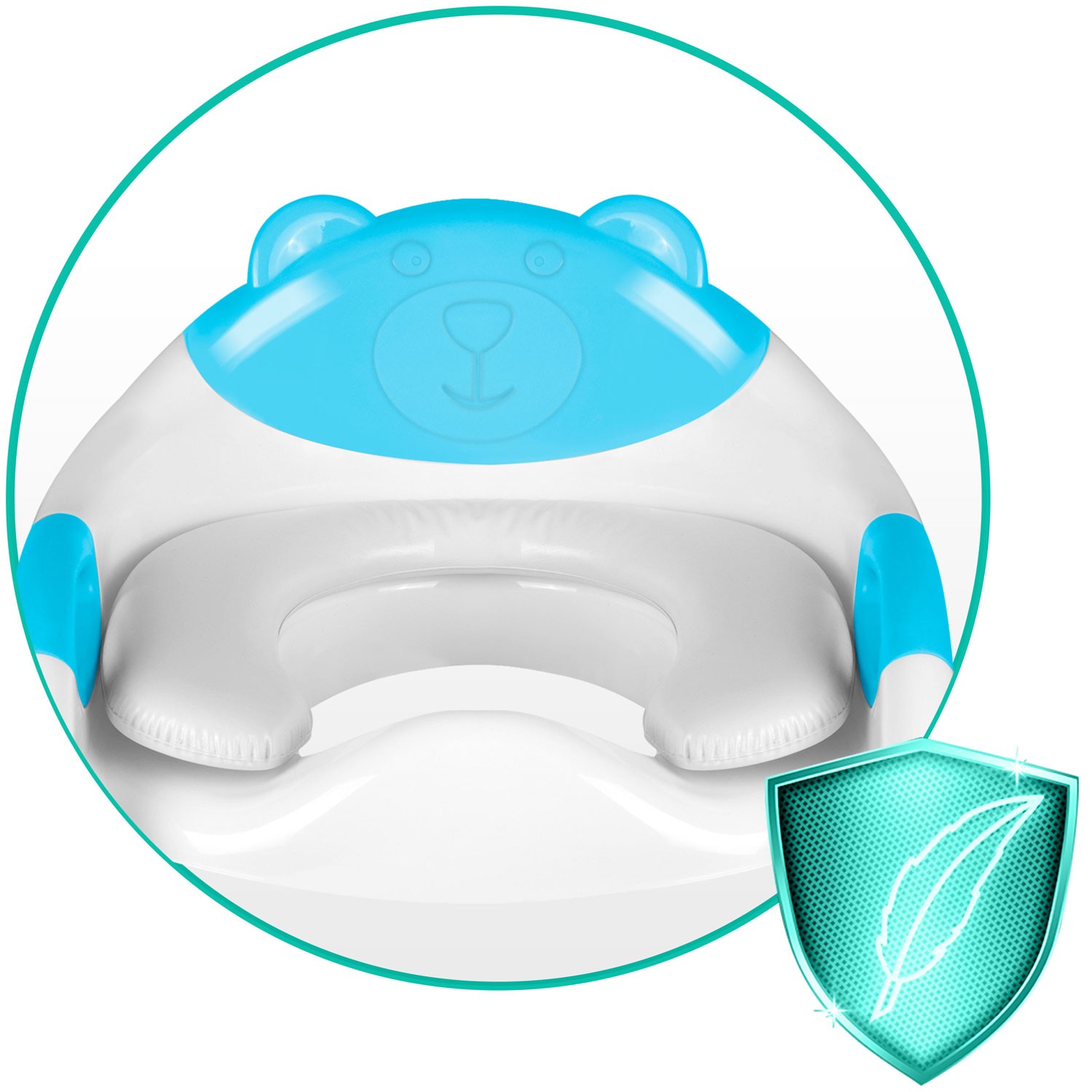 Ricokids 729200 karukujuline tualettpoti kate redeliga, sinine - Image 7