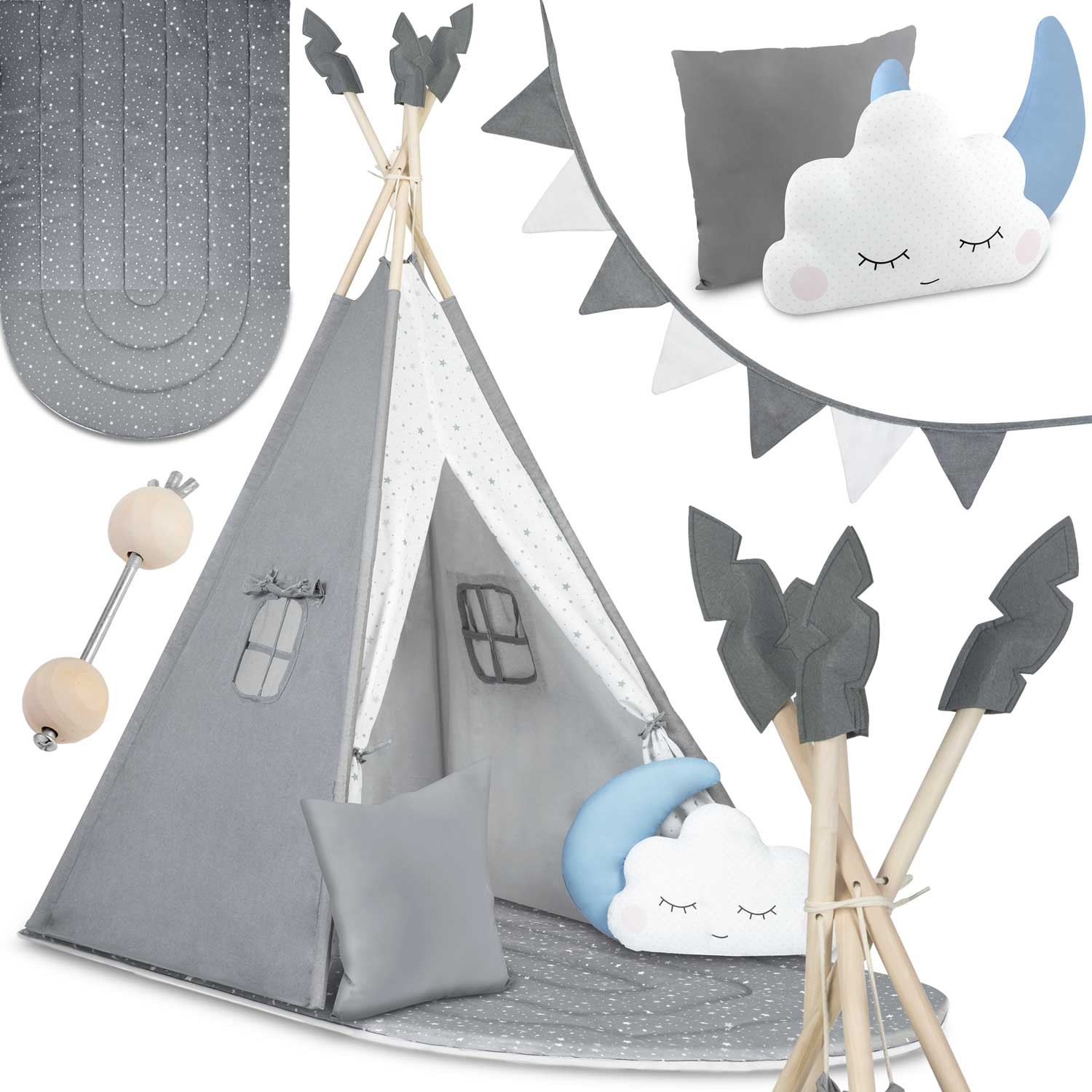 NK-406 Nukido tipi telk lastele - hall