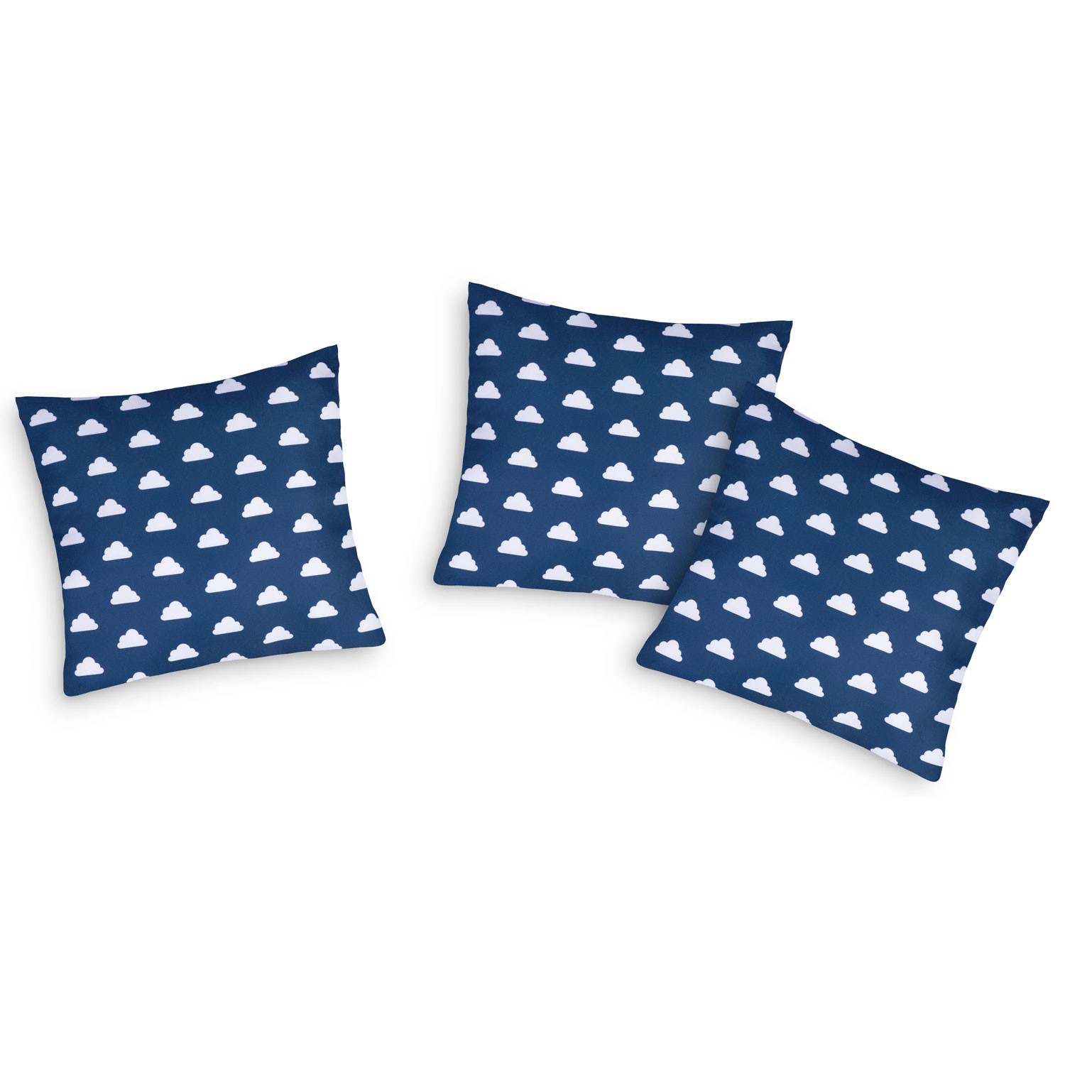 Laste tipii-telk pärja ja tuledega - tumesinine pilvedega - Image 10