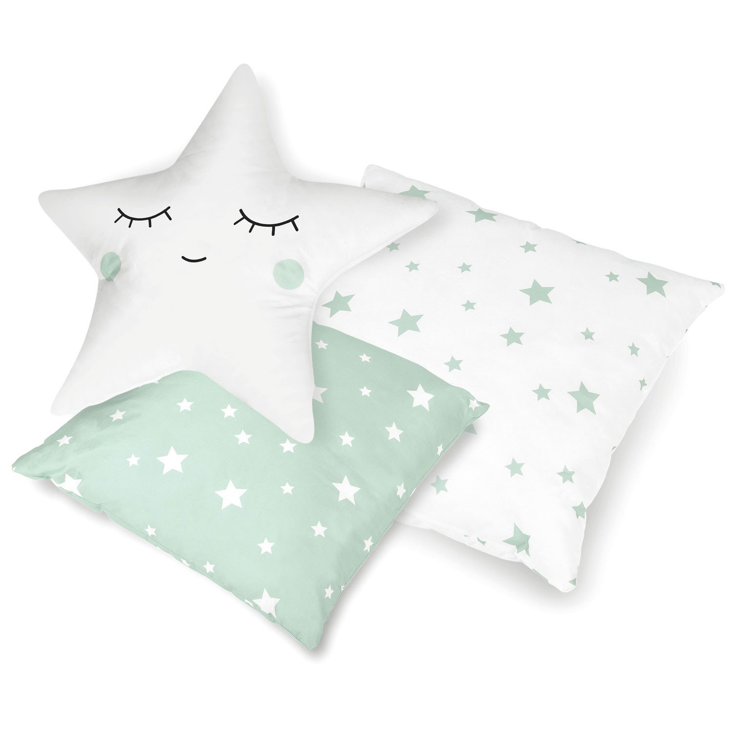 Laste tipii telk tuledega - mündiroheline tähtedega - Image 10